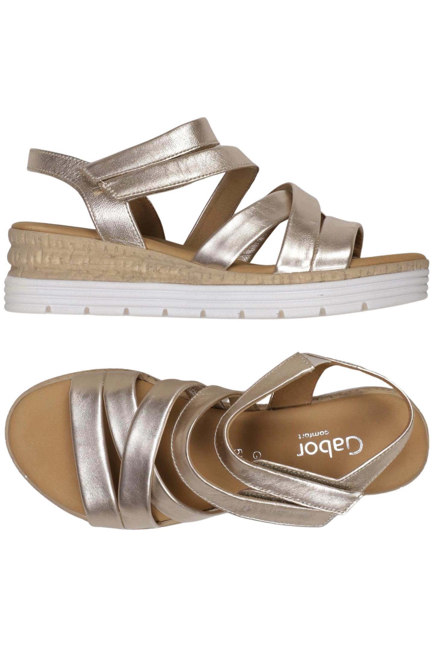 

Gabor Damen Sandale, silber, Gr. 5.5