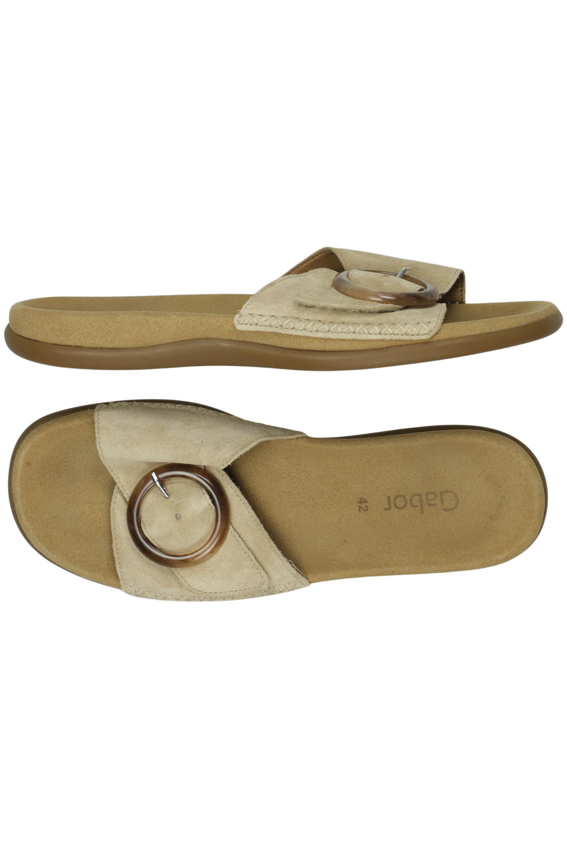 

Gabor Damen Sandale, beige, Gr. 42