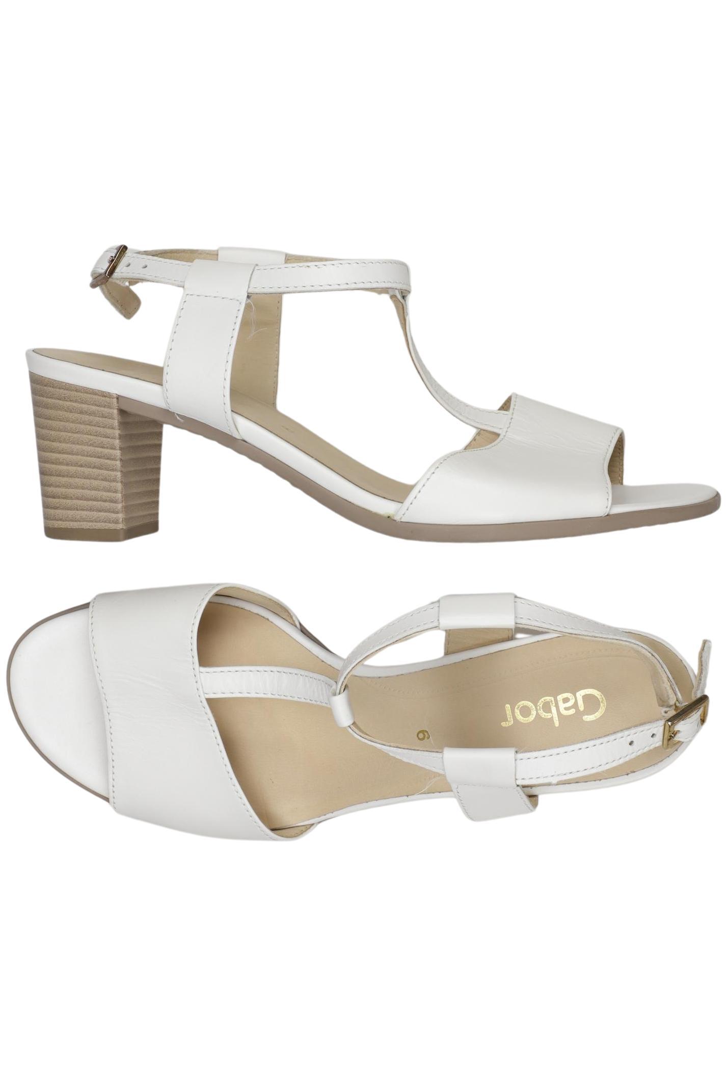 

Gabor Damen Sandale, weiß, Gr. 6