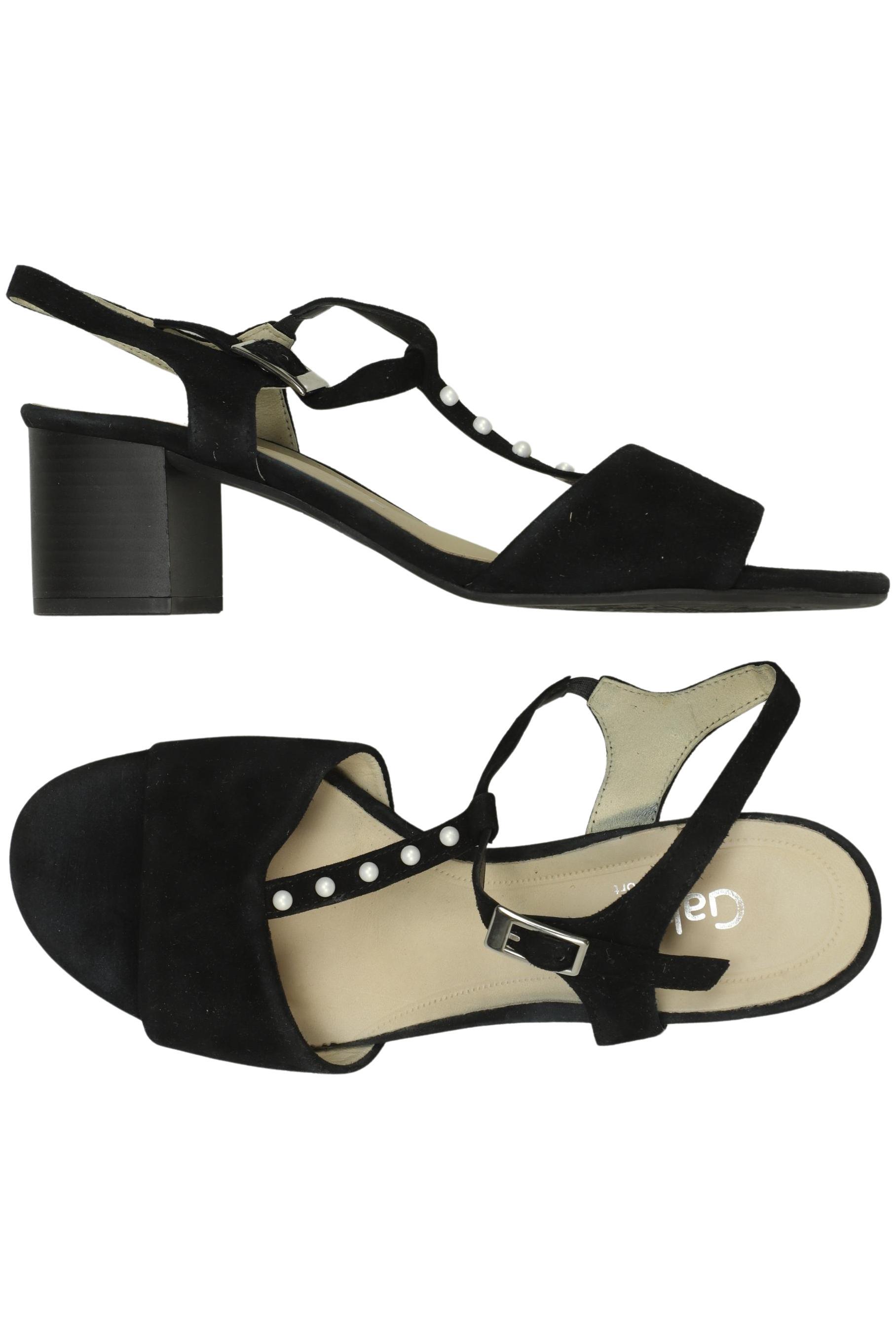 

Gabor Damen Sandale, schwarz, Gr. 7.5