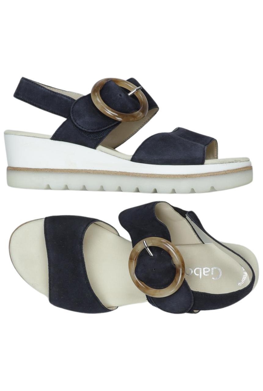 

Gabor Damen Sandale, marineblau, Gr. 4