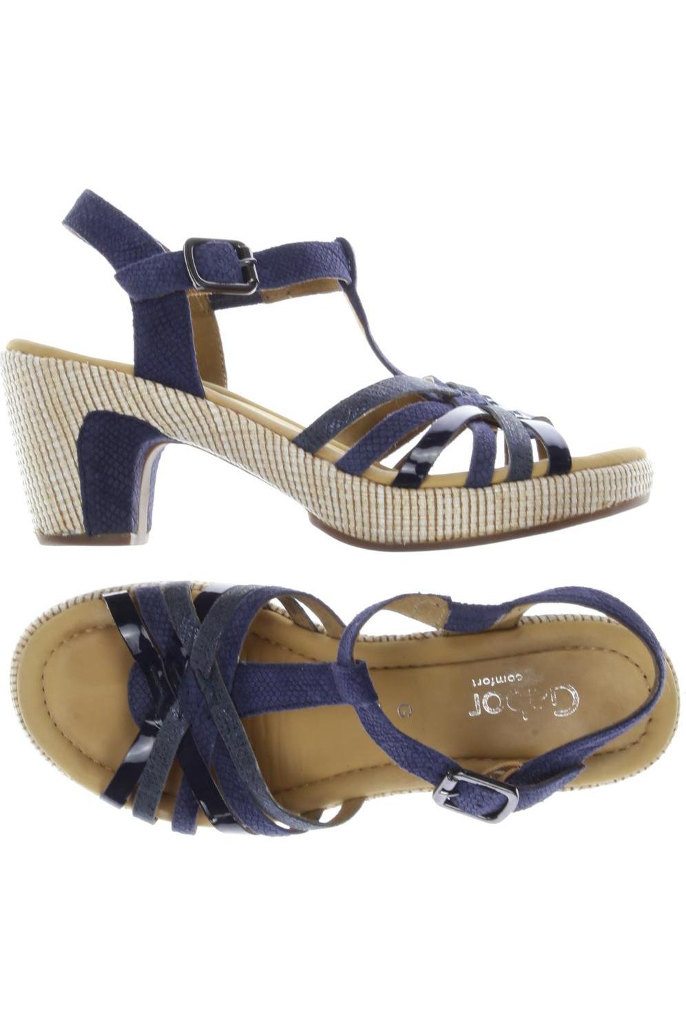 

Gabor Damen Sandale, marineblau, Gr. 5.5