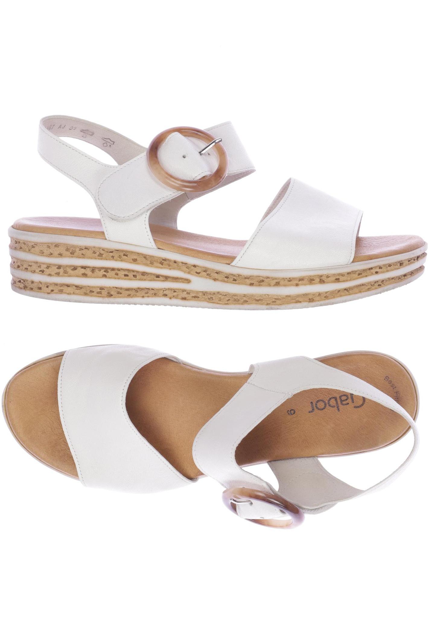 

Gabor Damen Sandale, weiß, Gr. 6