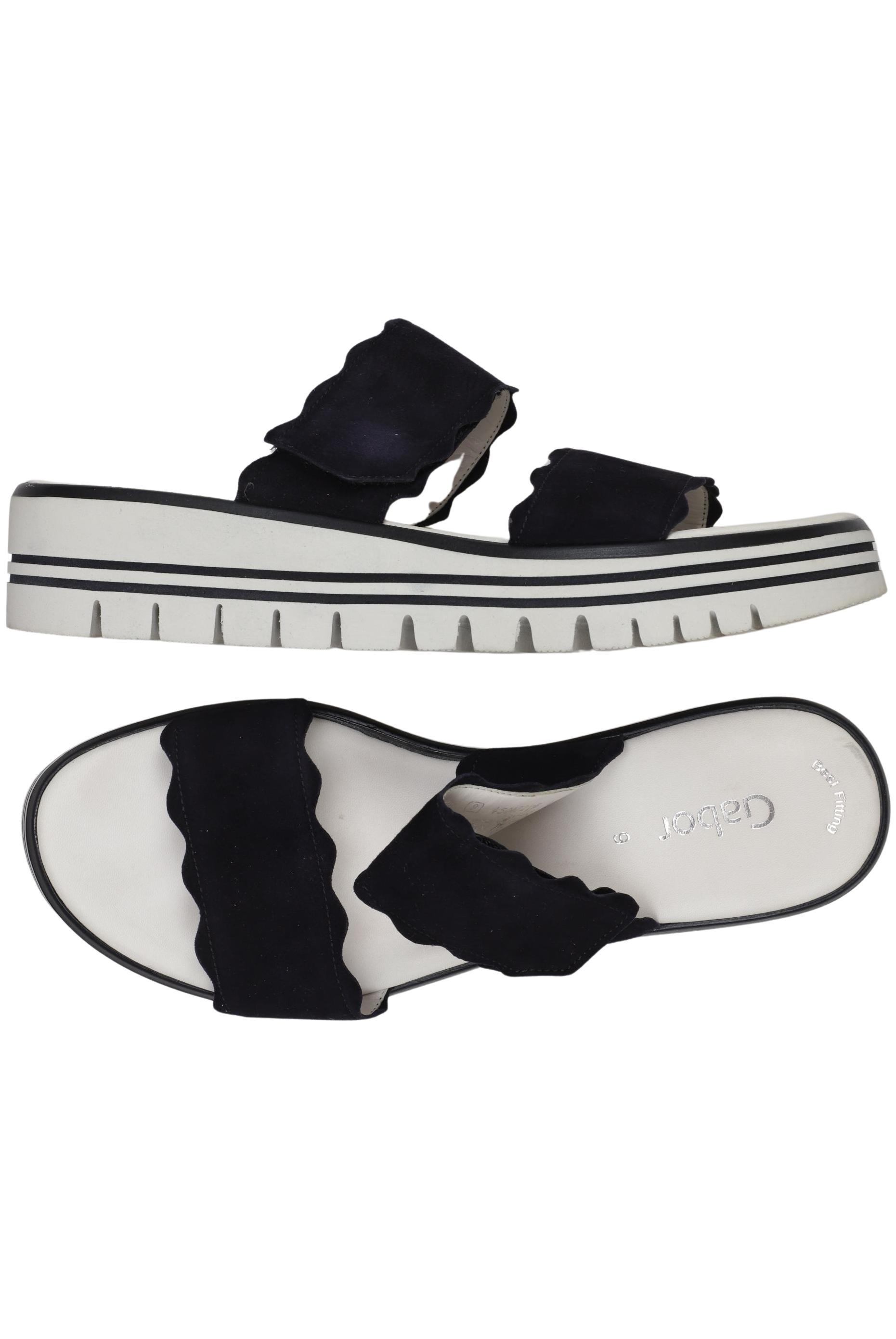 

Gabor Damen Sandale, marineblau, Gr. 9