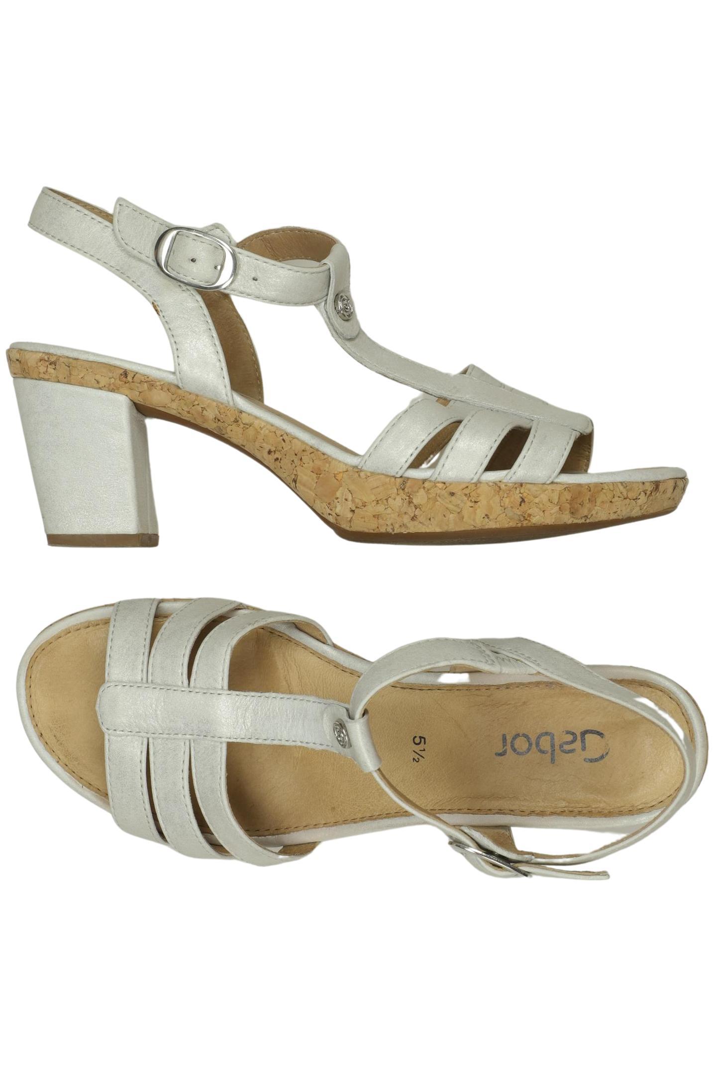 

Gabor Damen Sandale, silber, Gr. 5.5