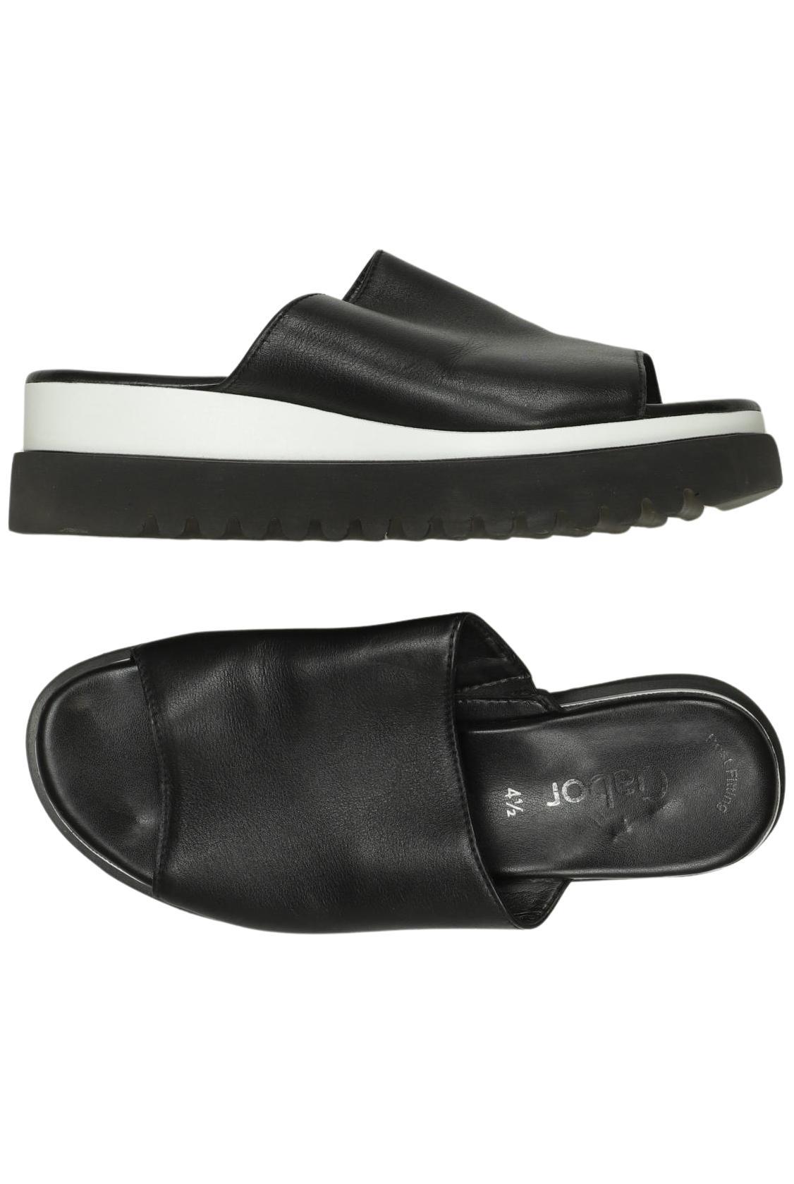 

Gabor Damen Sandale, schwarz, Gr. 4.5