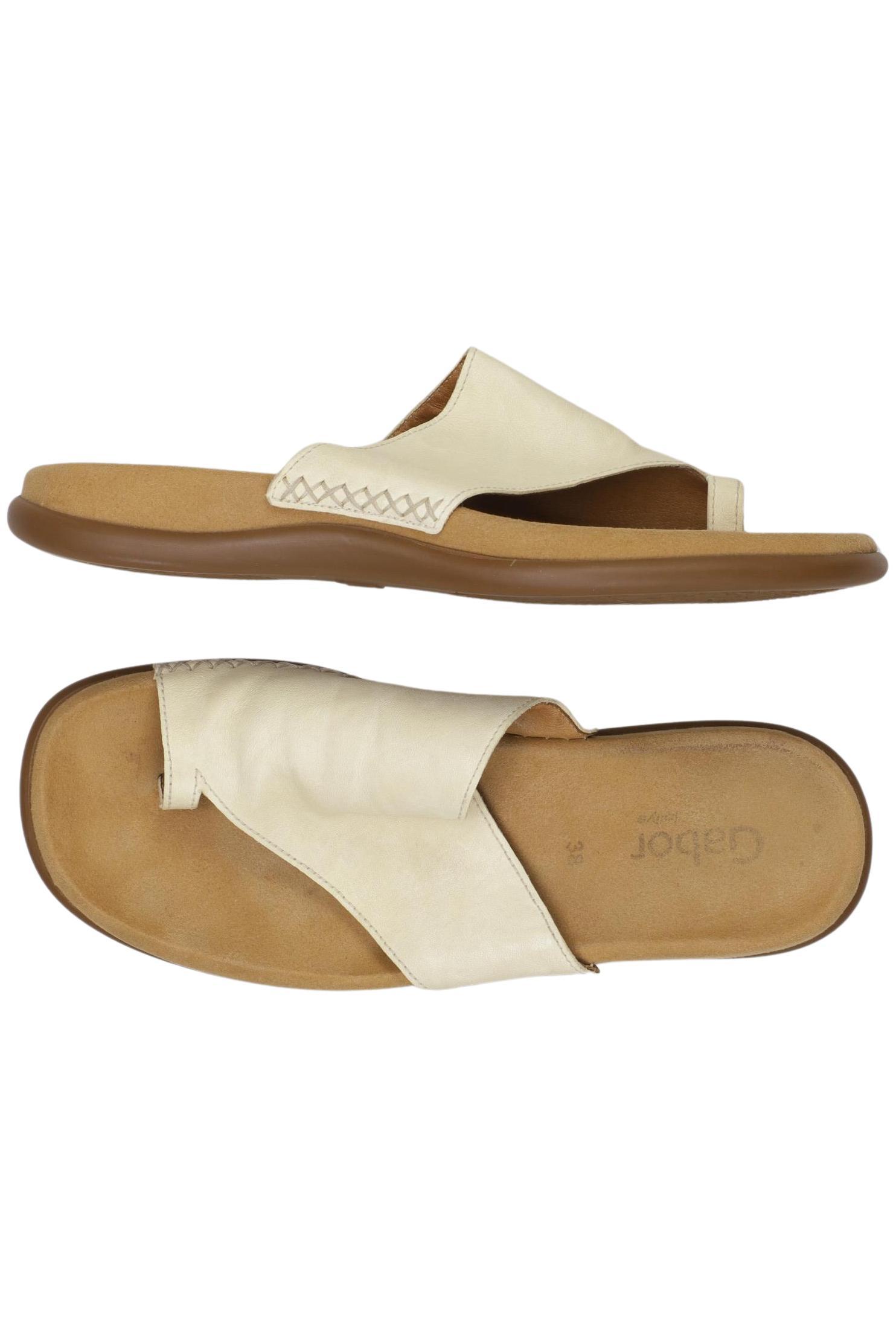 

Gabor Damen Sandale, cremeweiß, Gr. 38