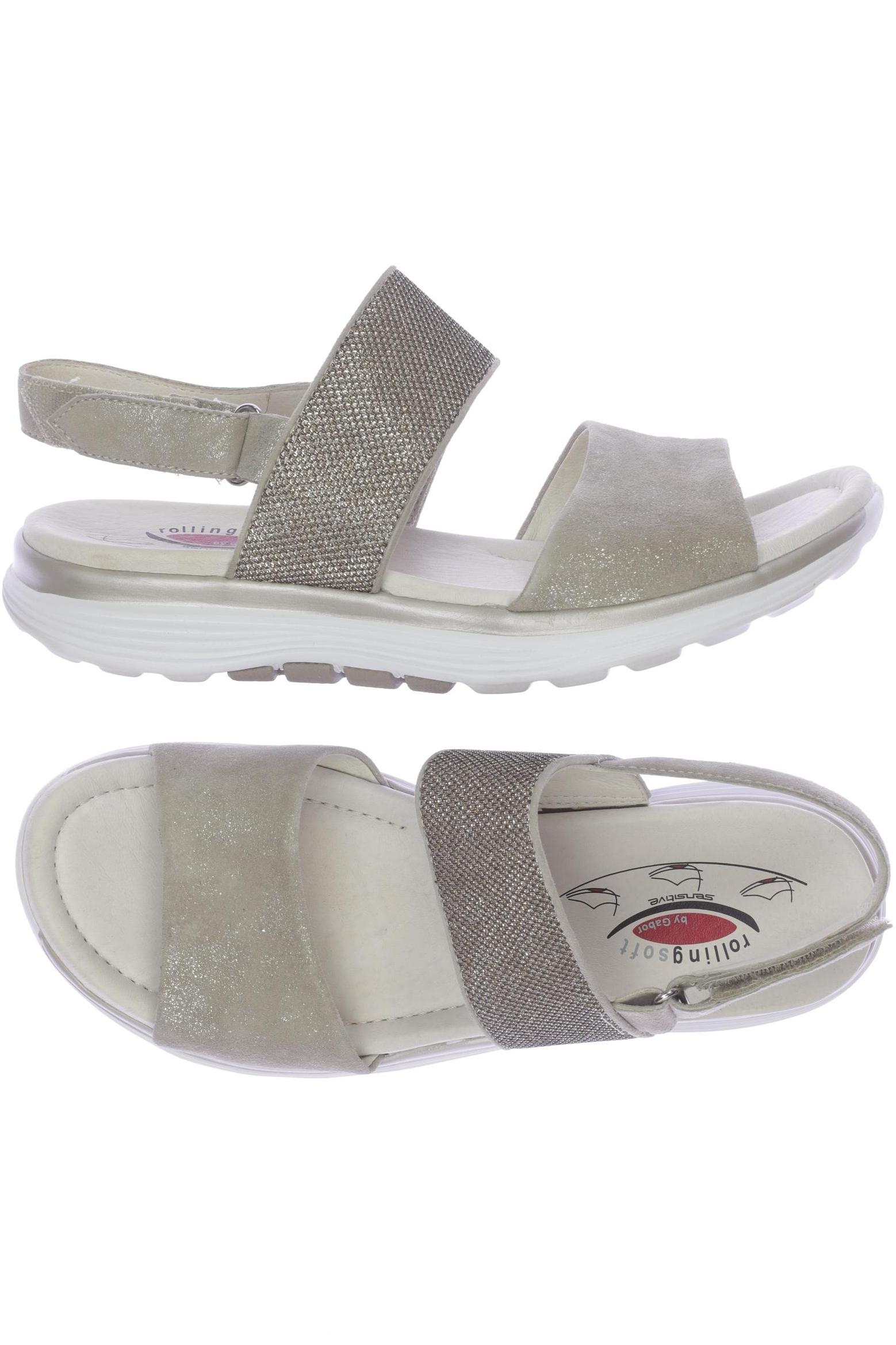 

Gabor Damen Sandale, beige, Gr. 7.5