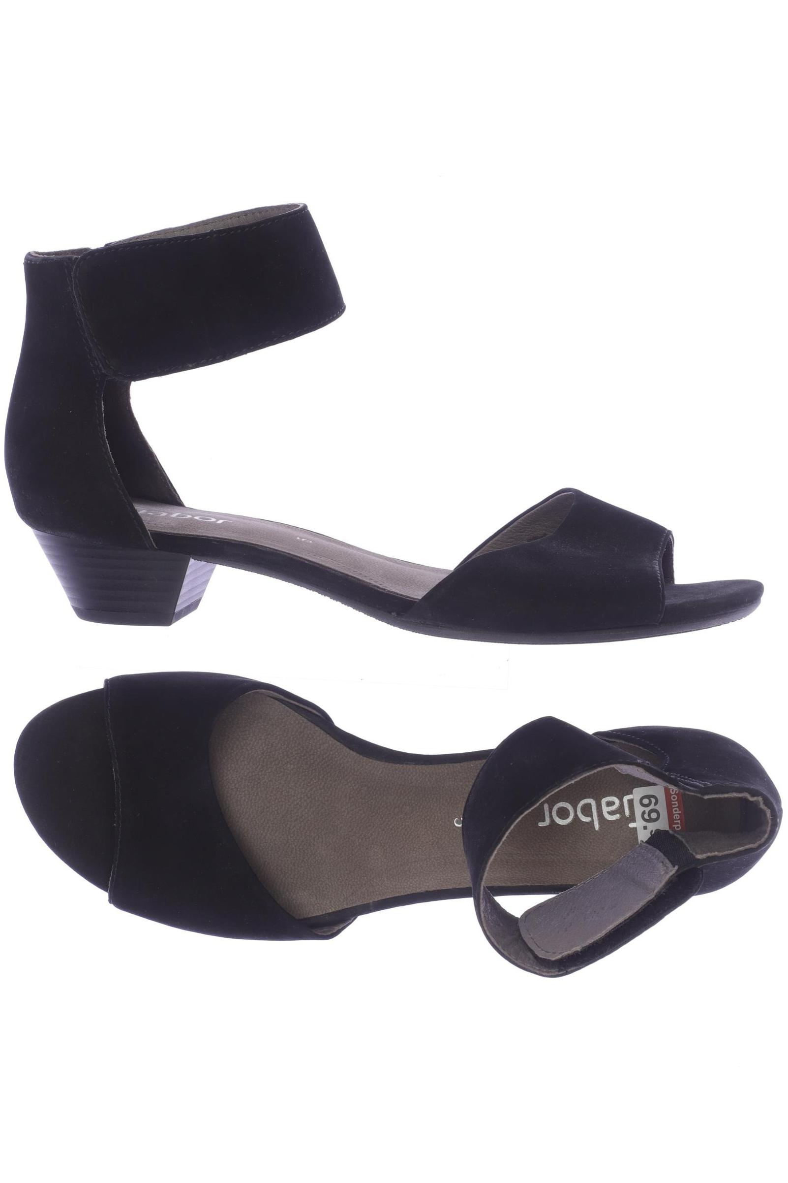 

Gabor Damen Sandale, schwarz, Gr. 5