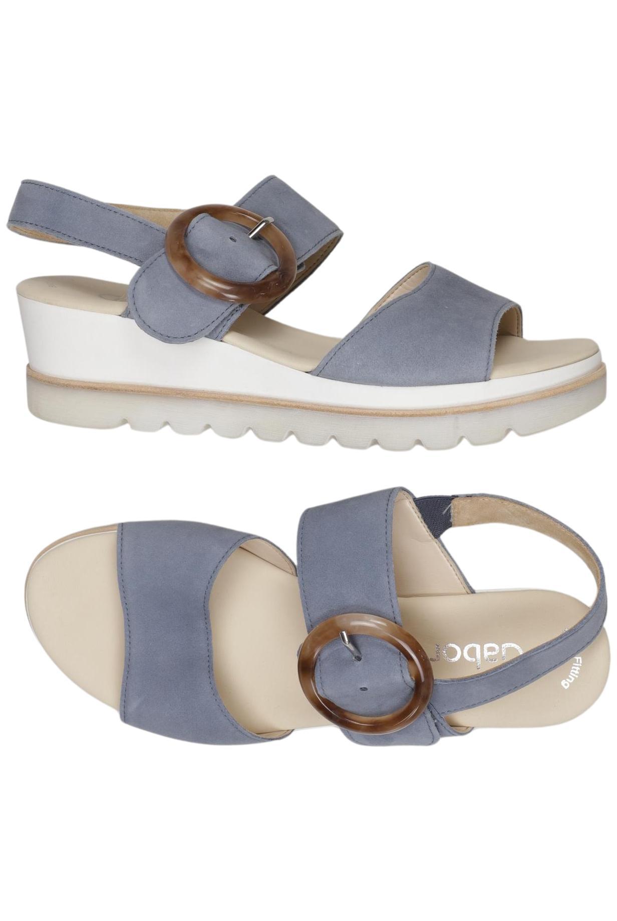 

Gabor Damen Sandale, blau, Gr. 5.5