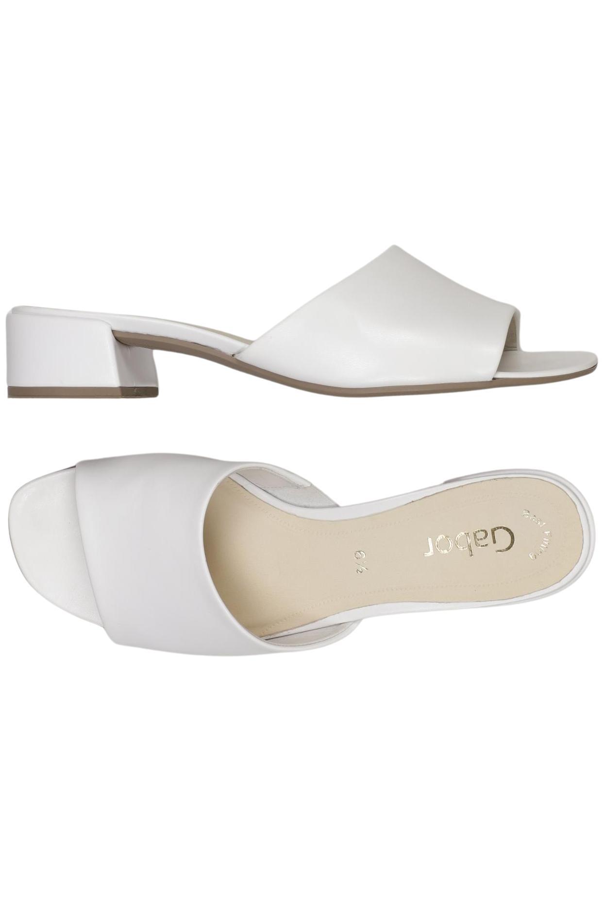 

Gabor Damen Sandale, weiß, Gr. 6.5