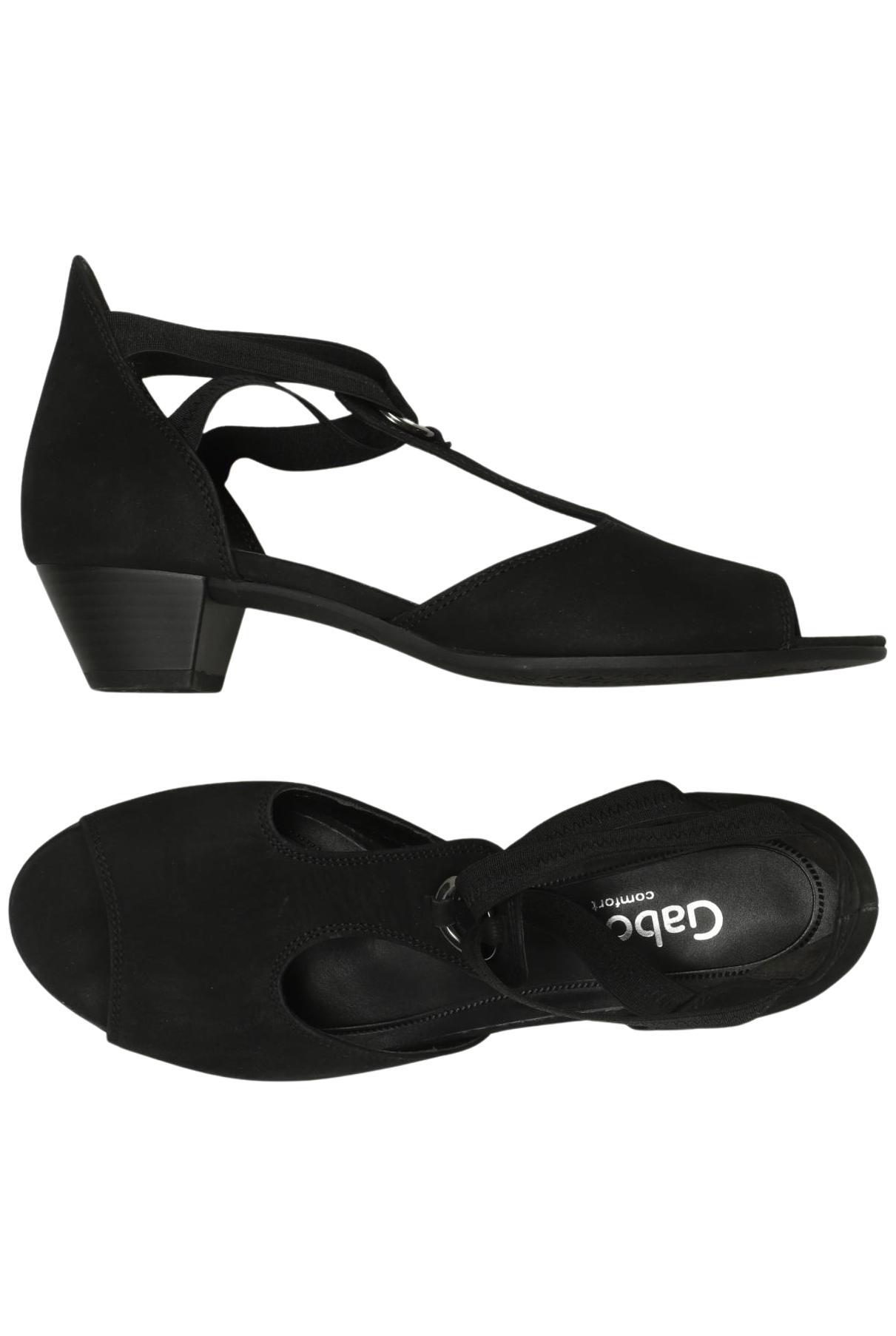 

Gabor Damen Sandale, schwarz, Gr. 6