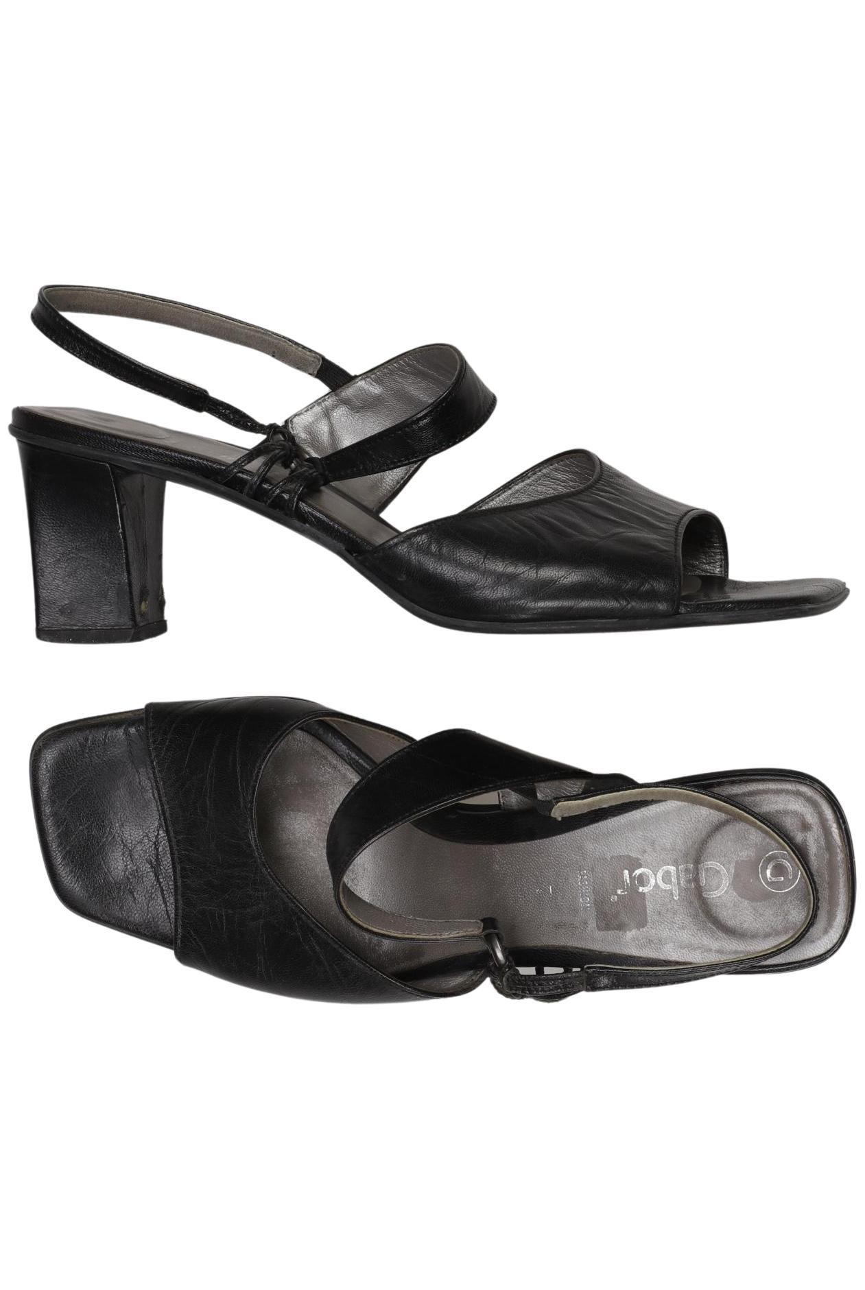 

Gabor Damen Sandale, schwarz, Gr. 7