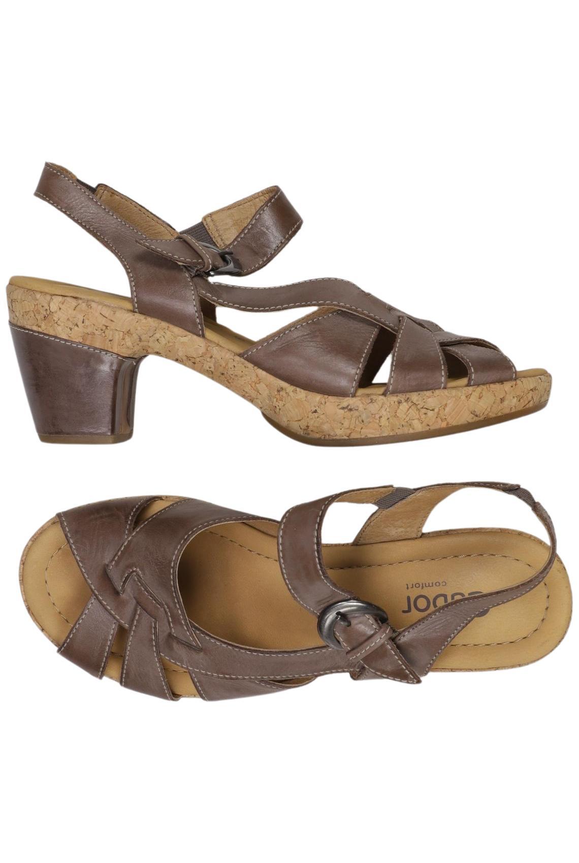 

Gabor Damen Sandale, braun, Gr. 6.5