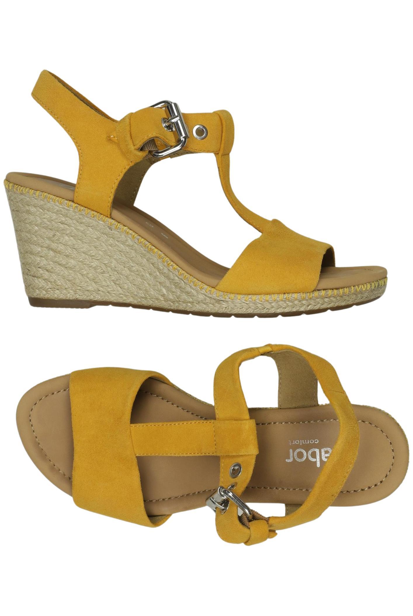 

Gabor Damen Sandale, gelb, Gr. 6