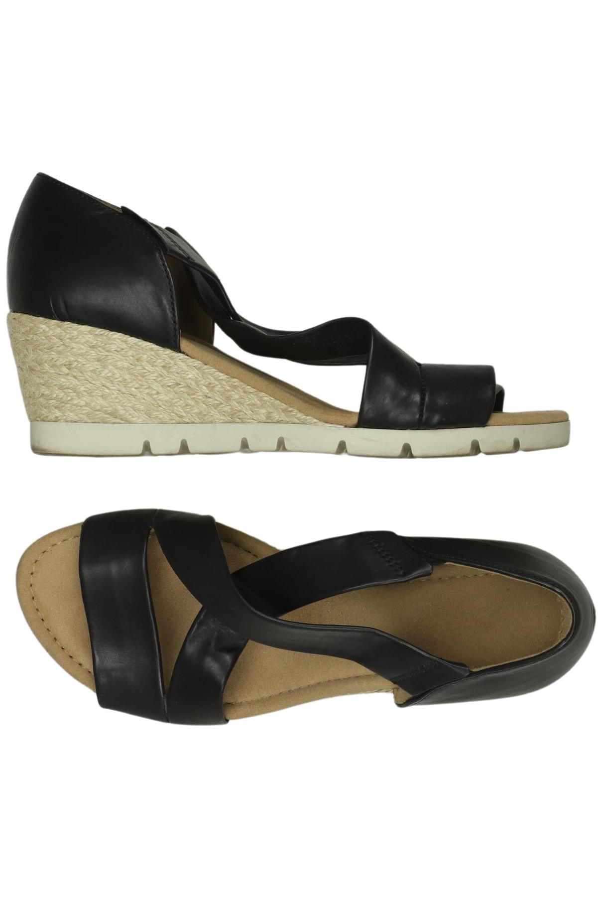 

Gabor Damen Sandale, schwarz, Gr. 5