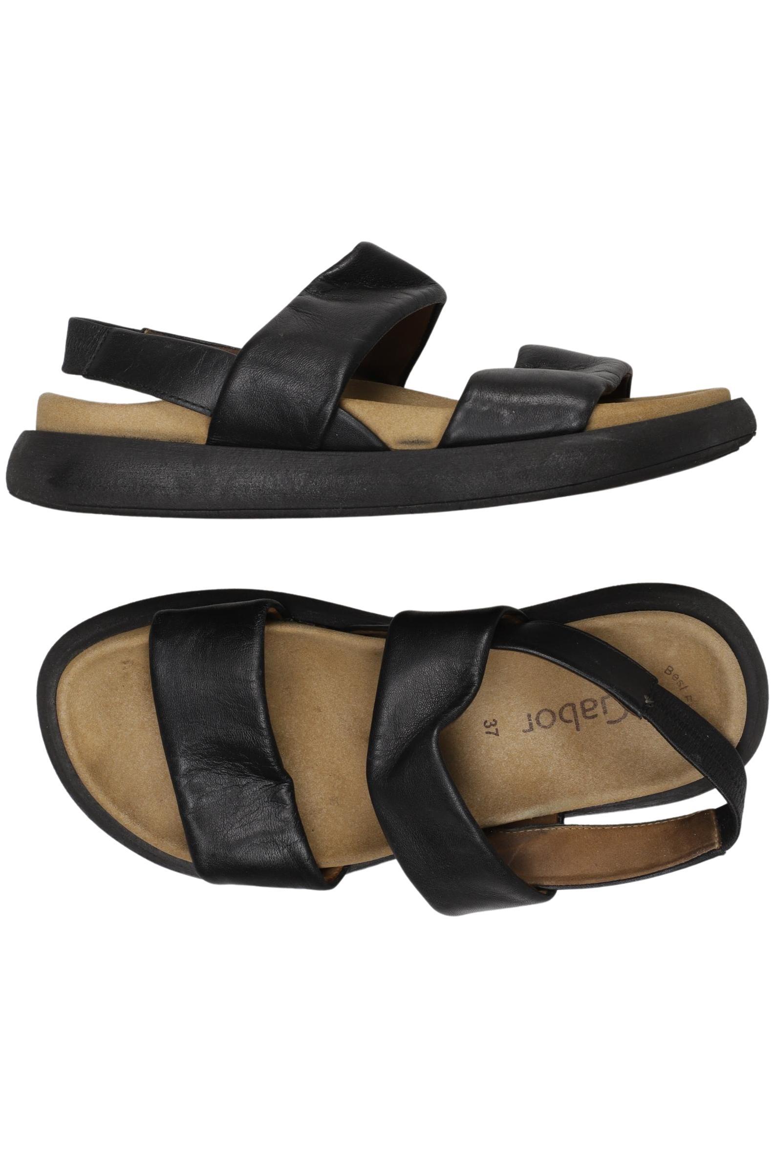

Gabor Damen Sandale, schwarz, Gr. 37