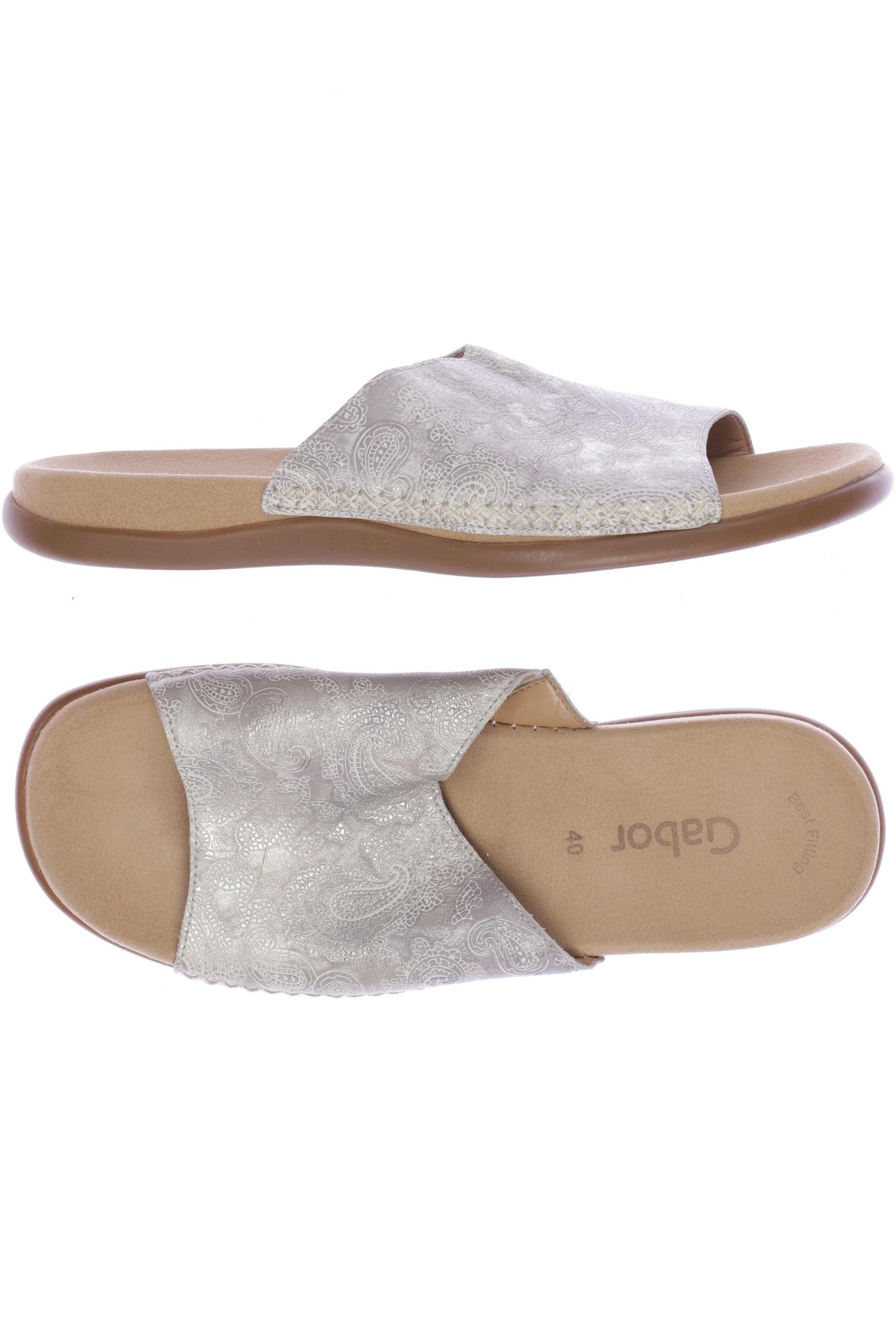 

Gabor Damen Sandale, silber, Gr. 40