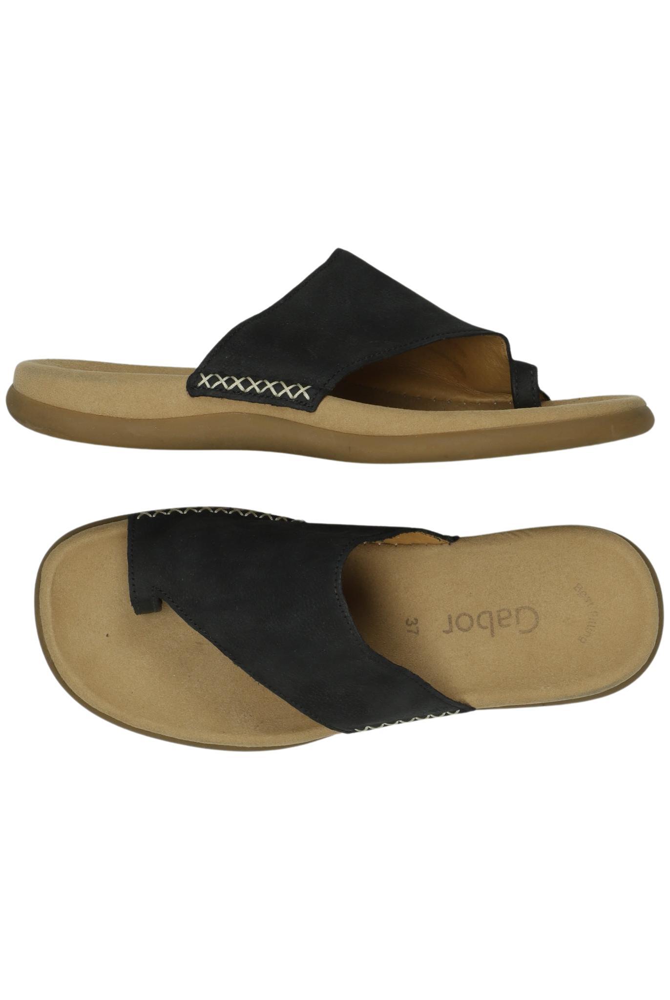 

Gabor Damen Sandale, schwarz, Gr. 37