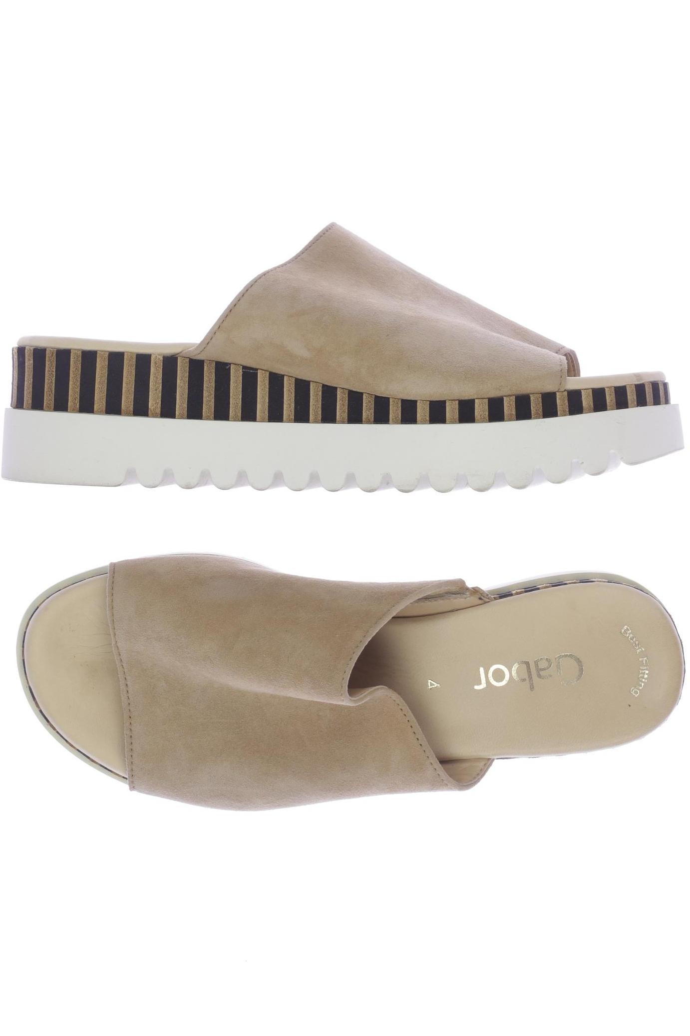 

Gabor Damen Sandale, beige, Gr. 4