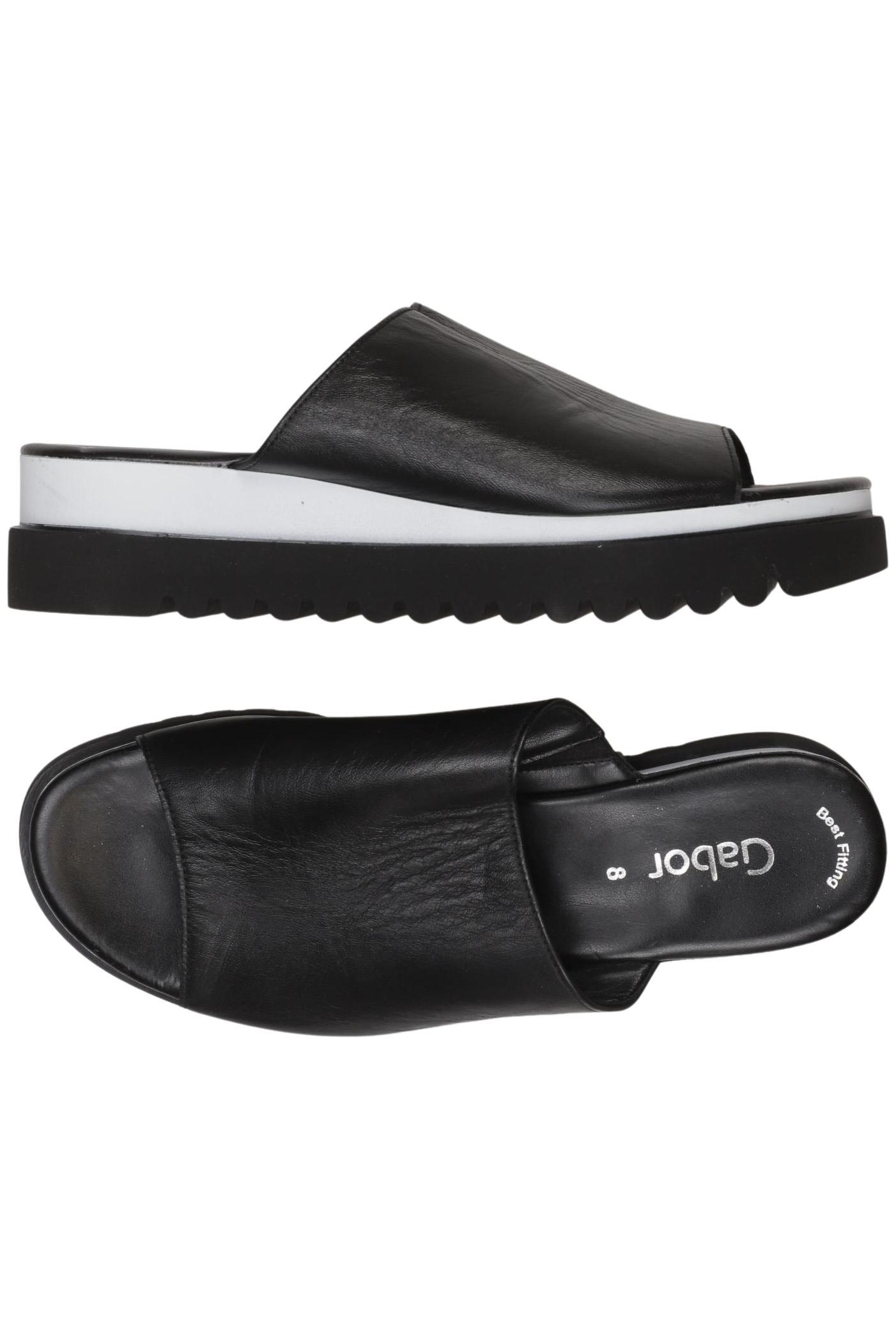 

Gabor Damen Sandale, schwarz, Gr. 8