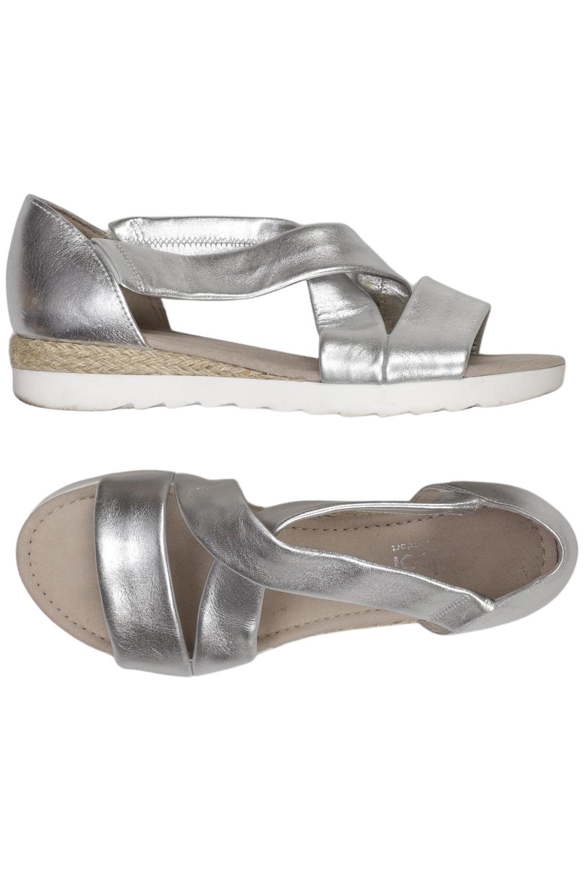 

Gabor Damen Sandale, silber, Gr. 5