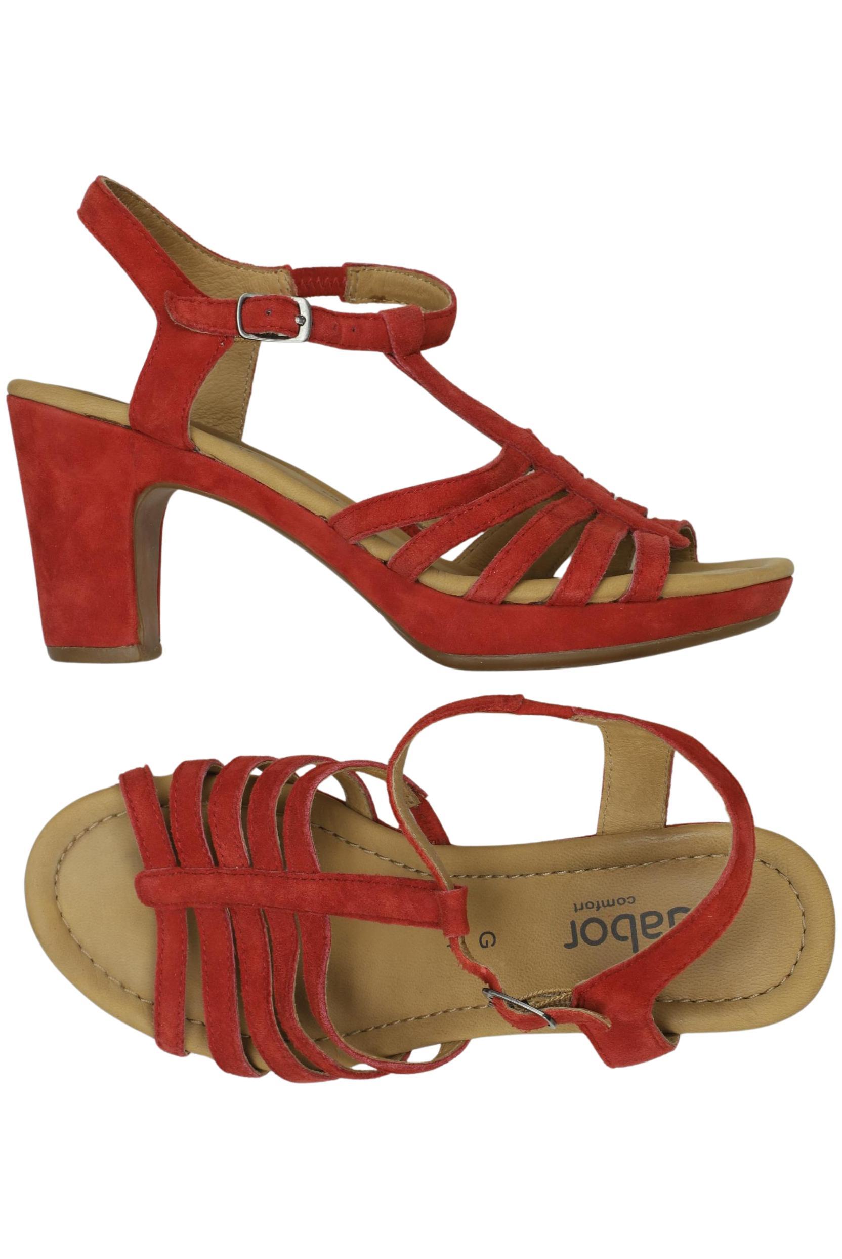 

Gabor Damen Sandale, rot, Gr. 4