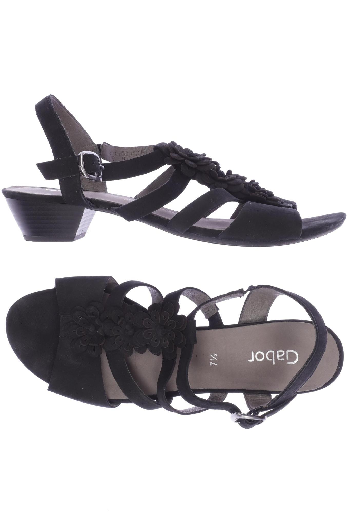 

Gabor Damen Sandale, schwarz