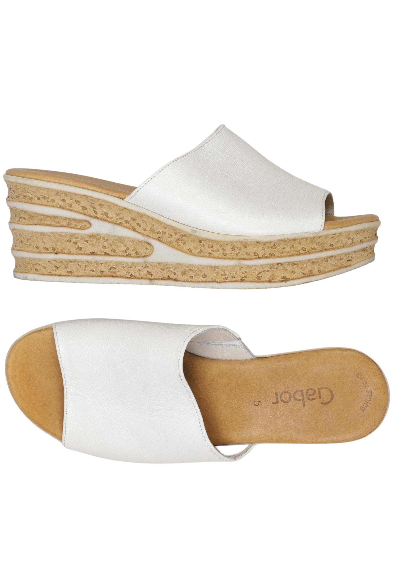 

Gabor Damen Sandale, weiß, Gr. 5