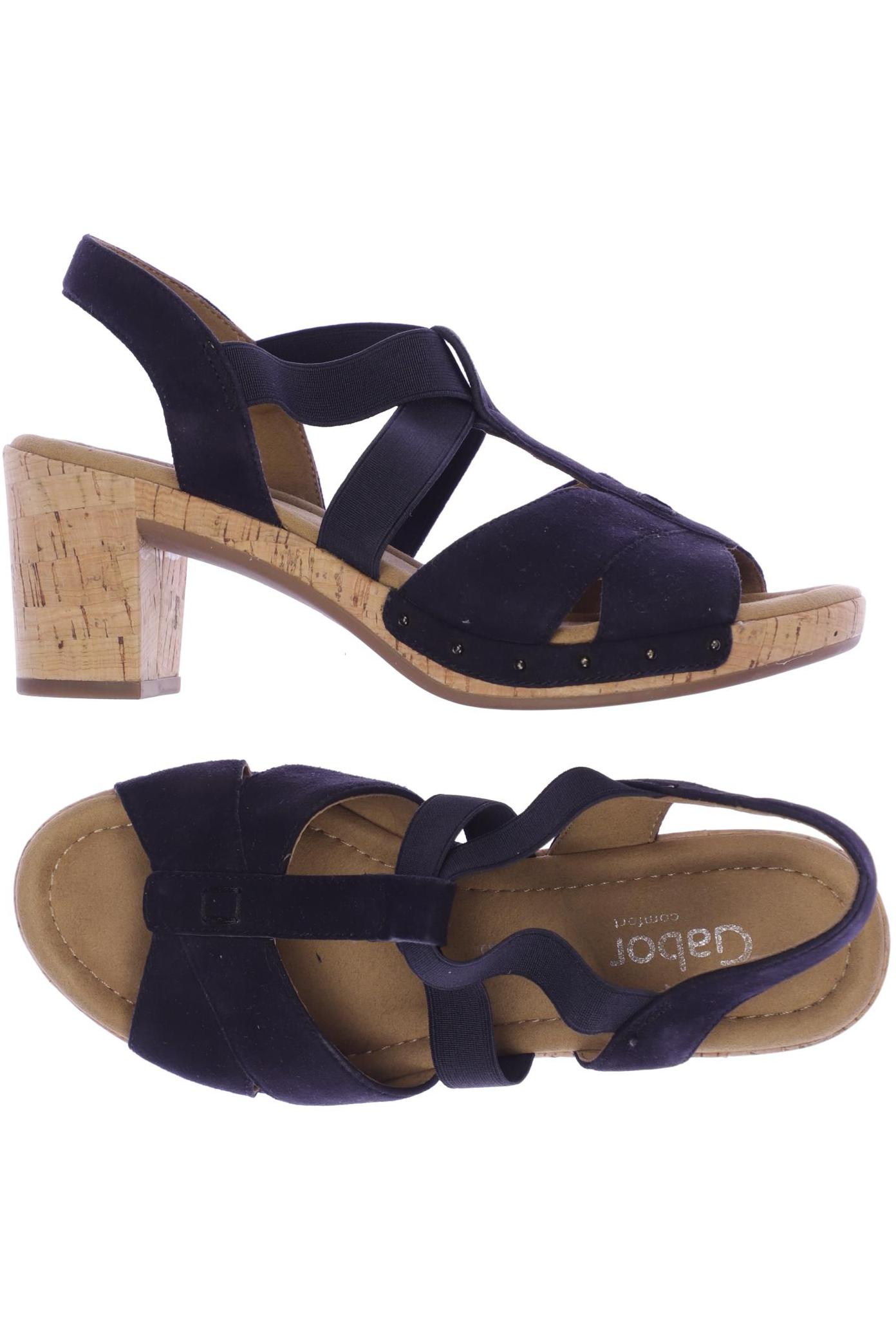 

Gabor Damen Sandale, marineblau, Gr. 5.5