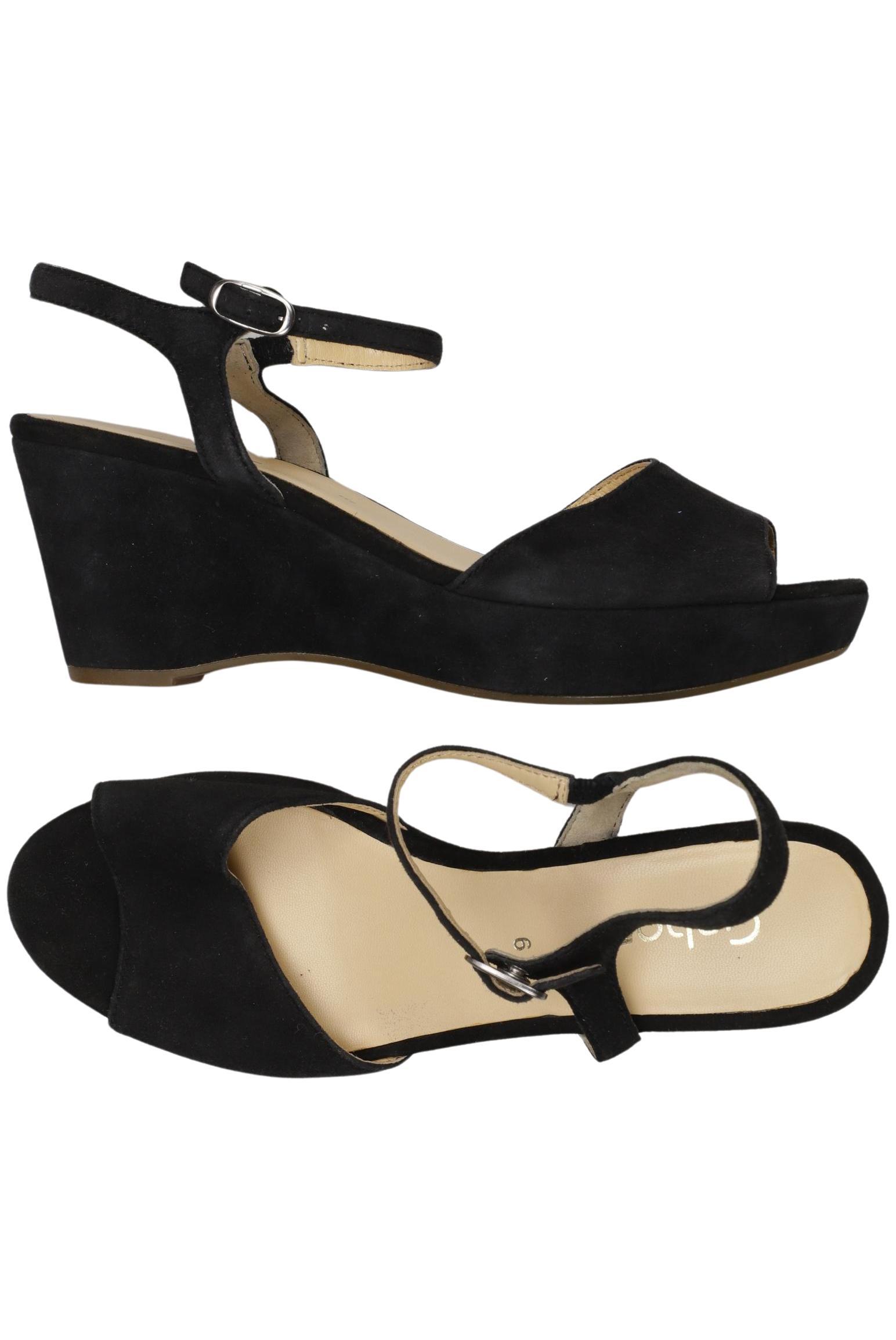 

Gabor Damen Sandale, schwarz, Gr. 6