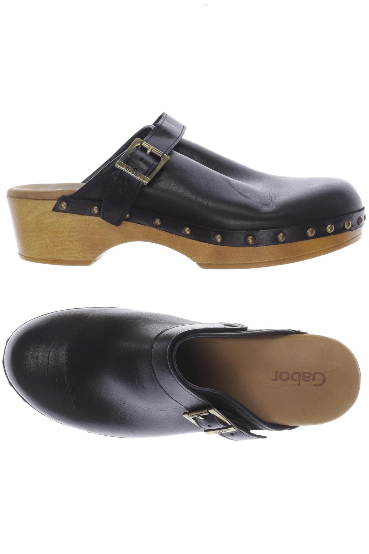 

Gabor Damen Sandale, schwarz, Gr. 40