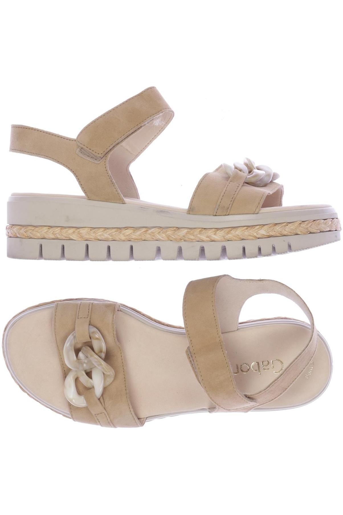 

Gabor Damen Sandale, beige, Gr. 5.5