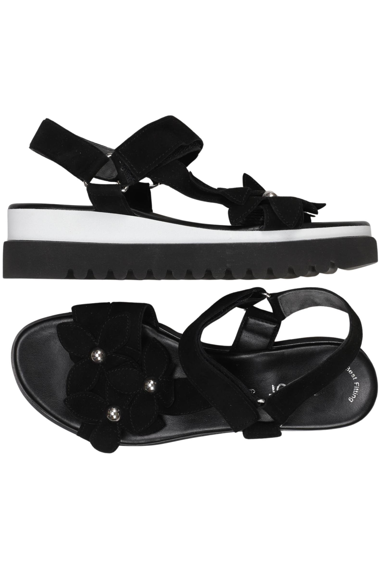 

Gabor Damen Sandale, schwarz, Gr. 6