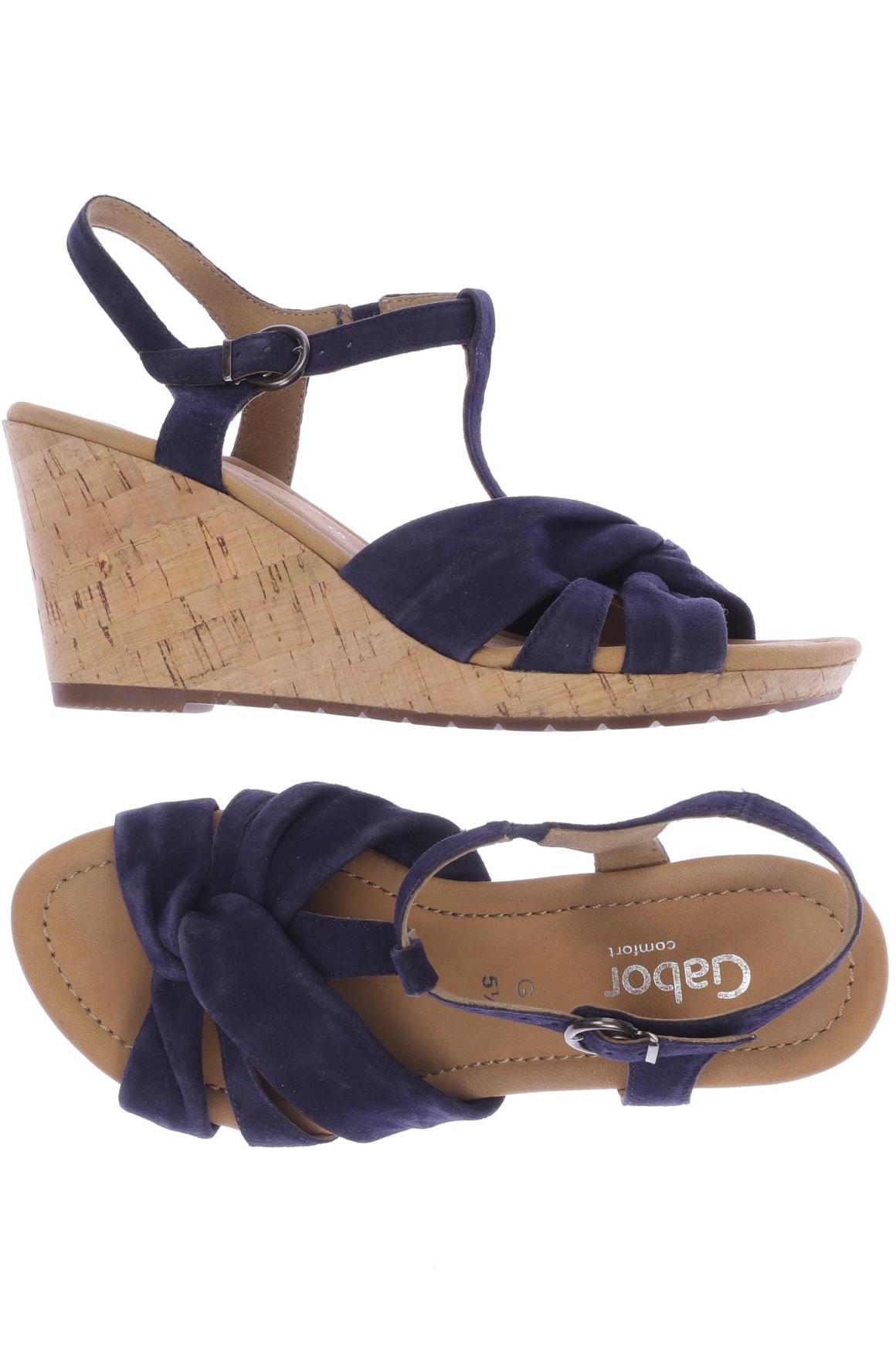 

Gabor Damen Sandale, marineblau, Gr. 5.5