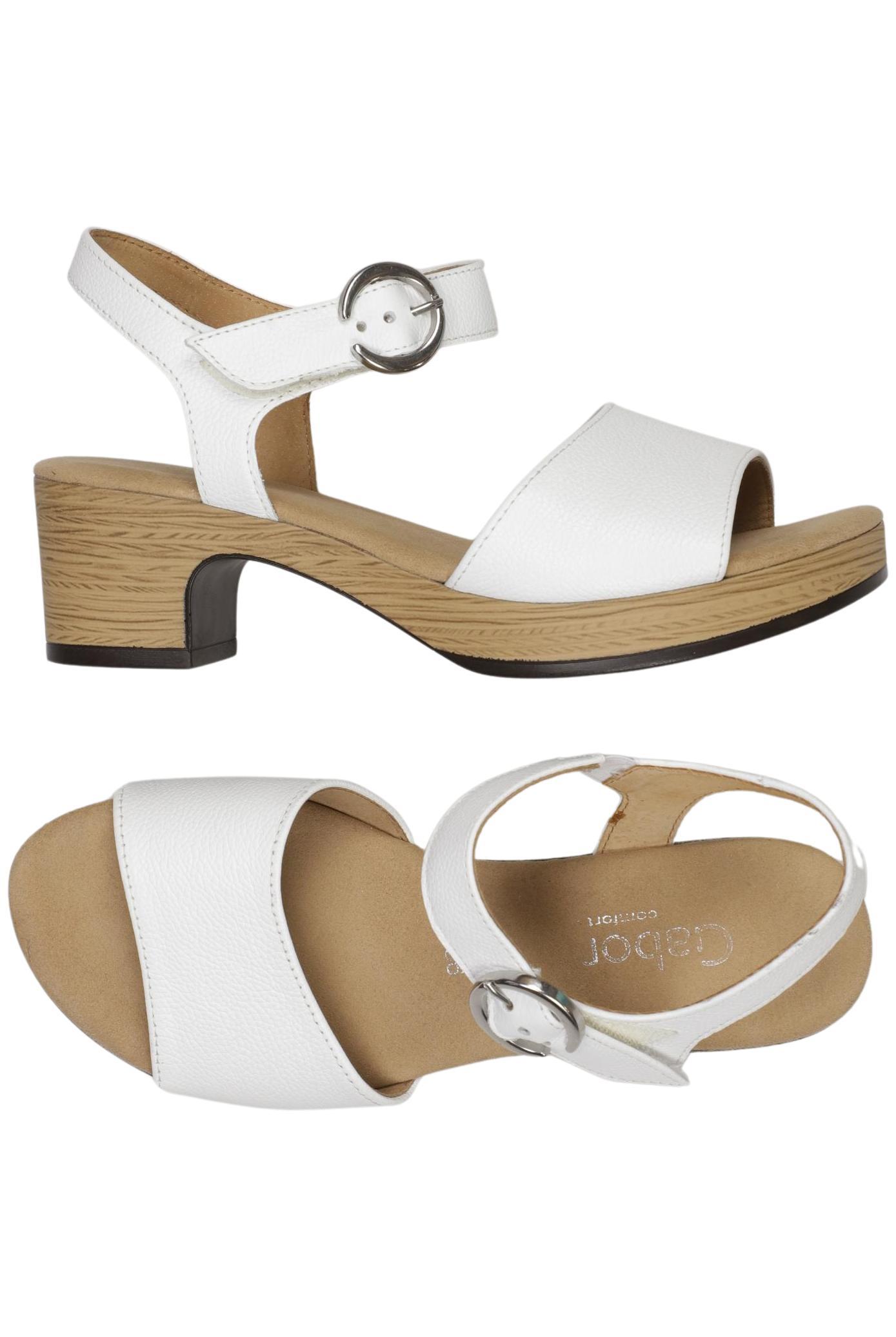 

Gabor Damen Sandale, weiß, Gr. 36