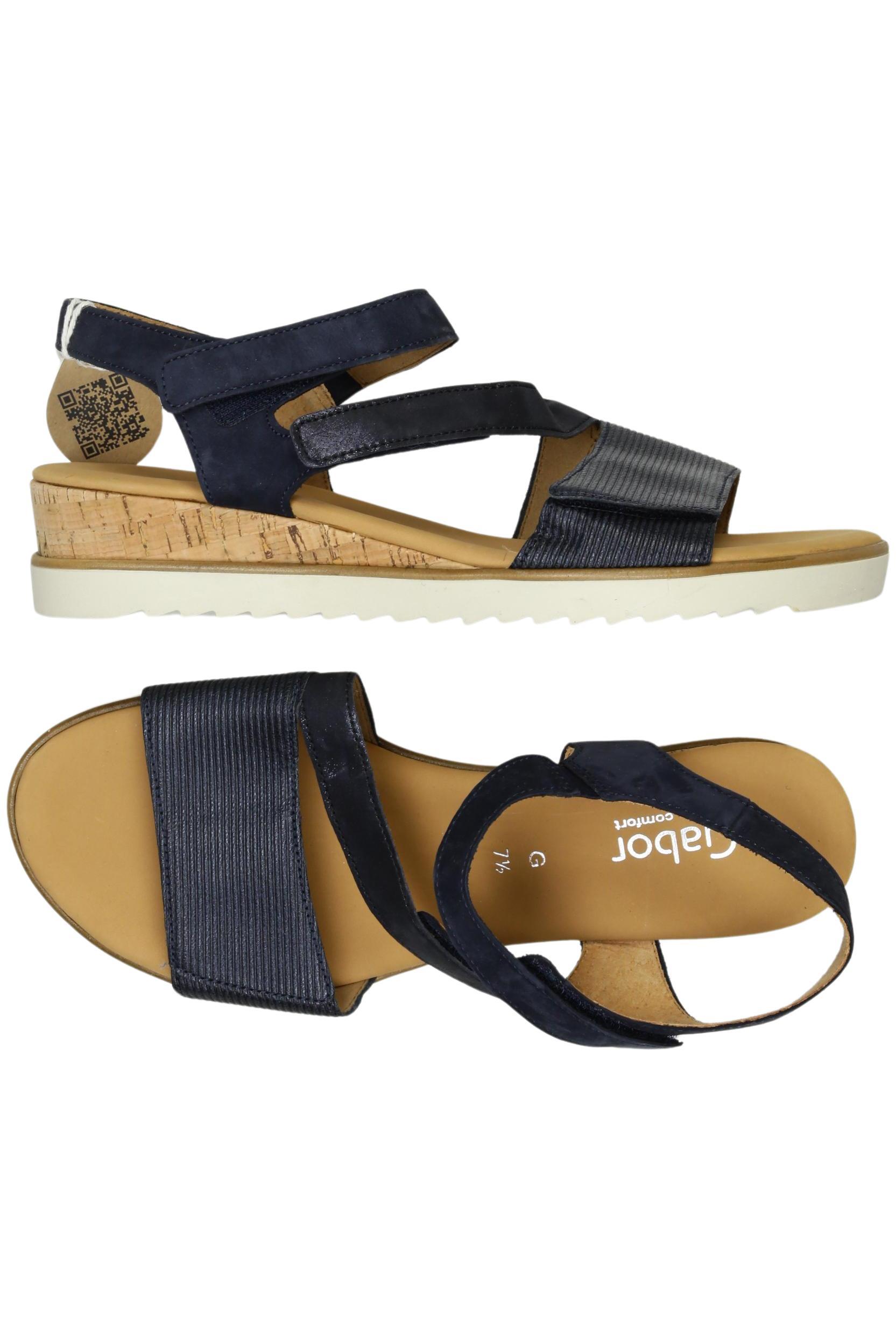 

Gabor Damen Sandale, marineblau, Gr. 7.5