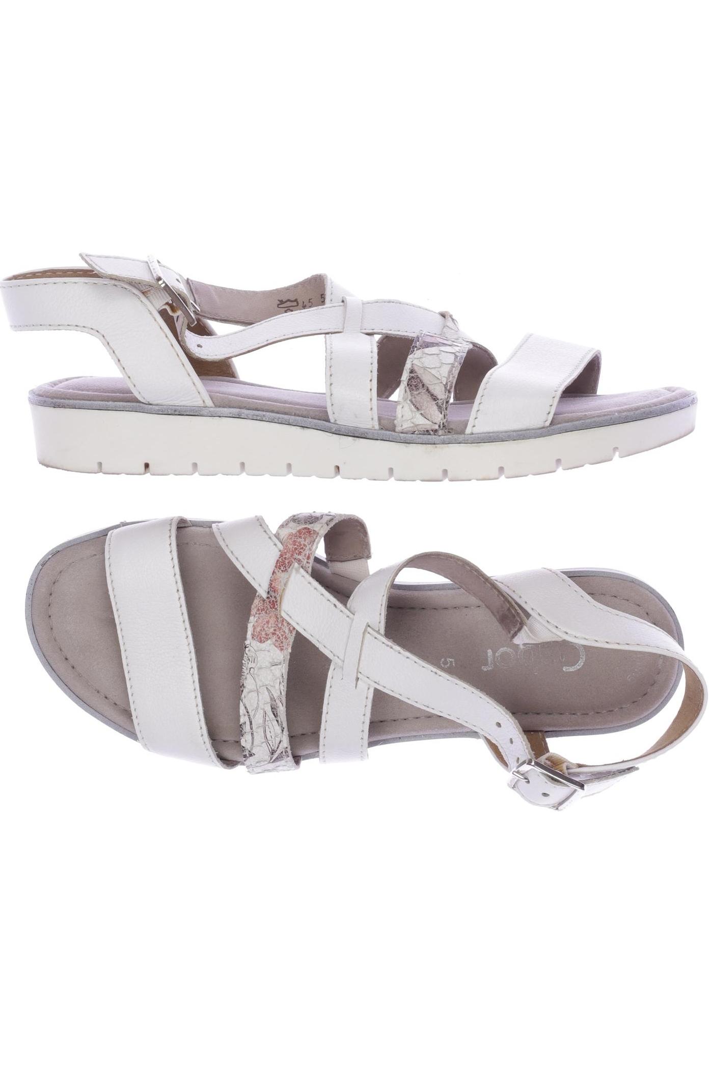 

Gabor Damen Sandale, weiß, Gr. 5