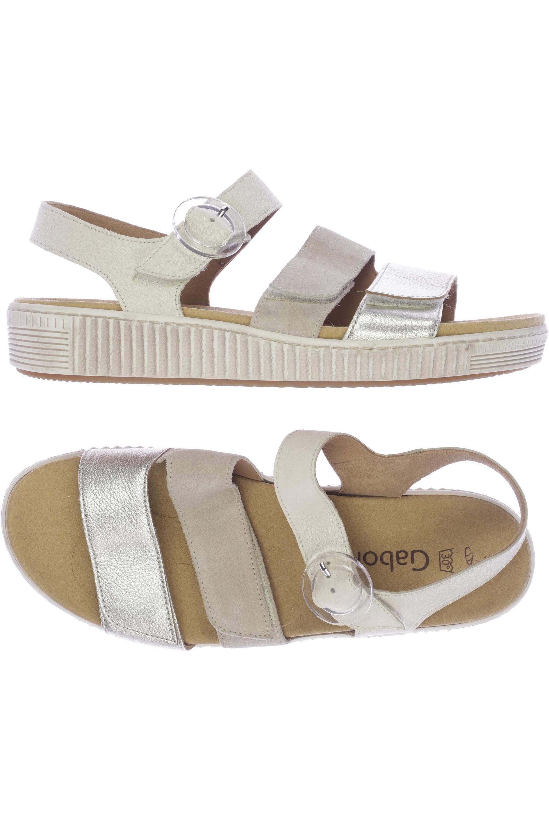 

Gabor Damen Sandale, beige, Gr. 42