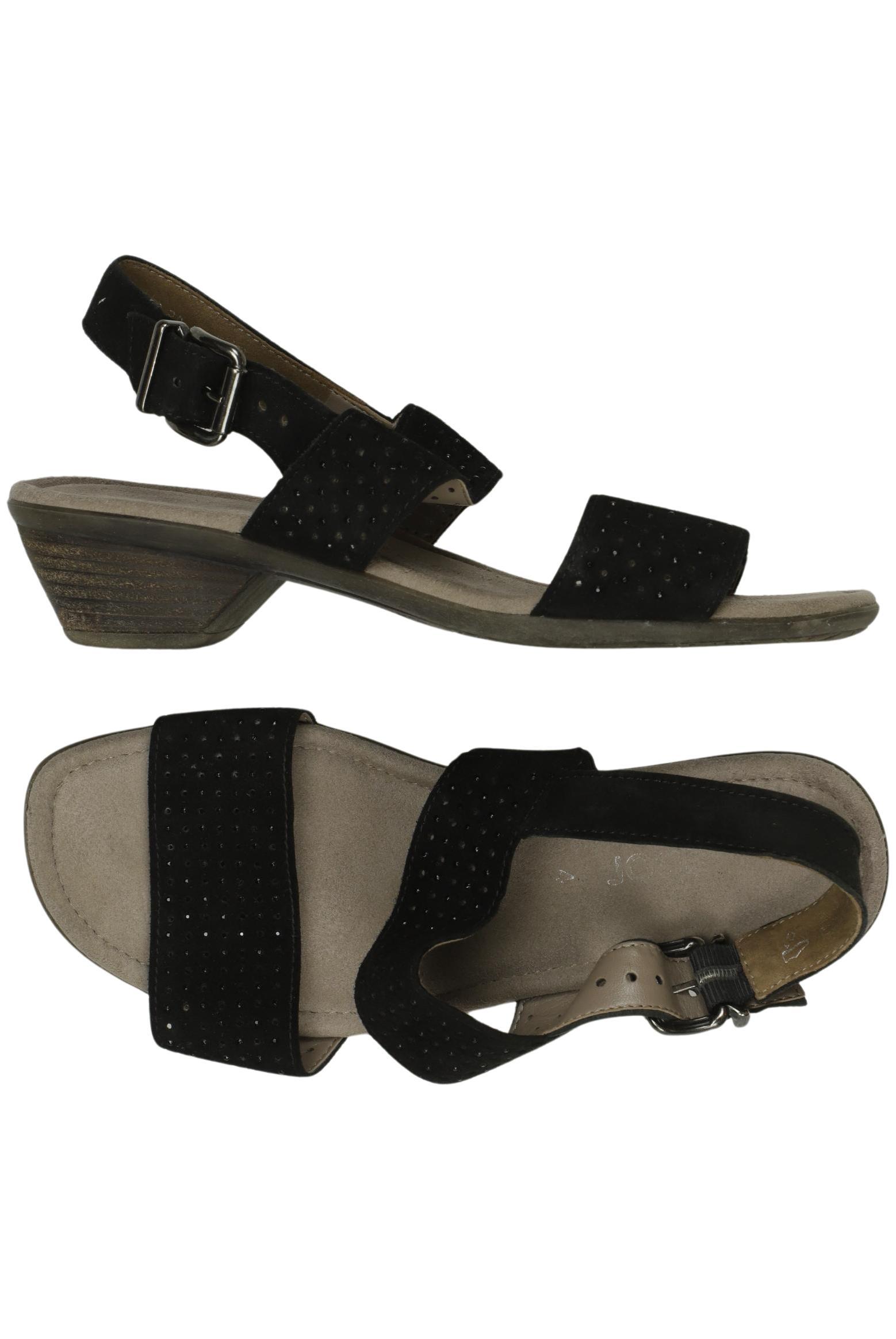 

Gabor Damen Sandale, schwarz, Gr. 4