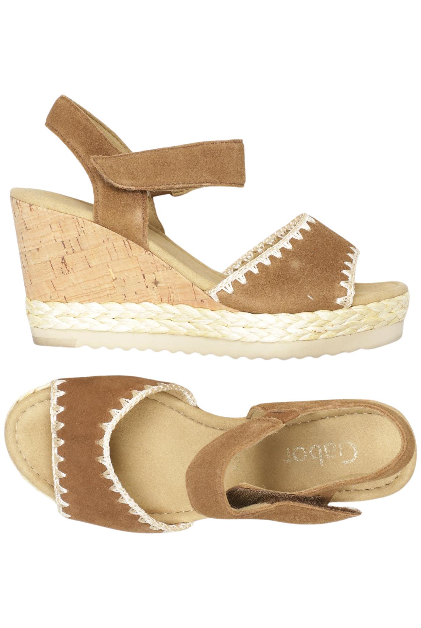 

Gabor Damen Sandale, braun, Gr. 3.5