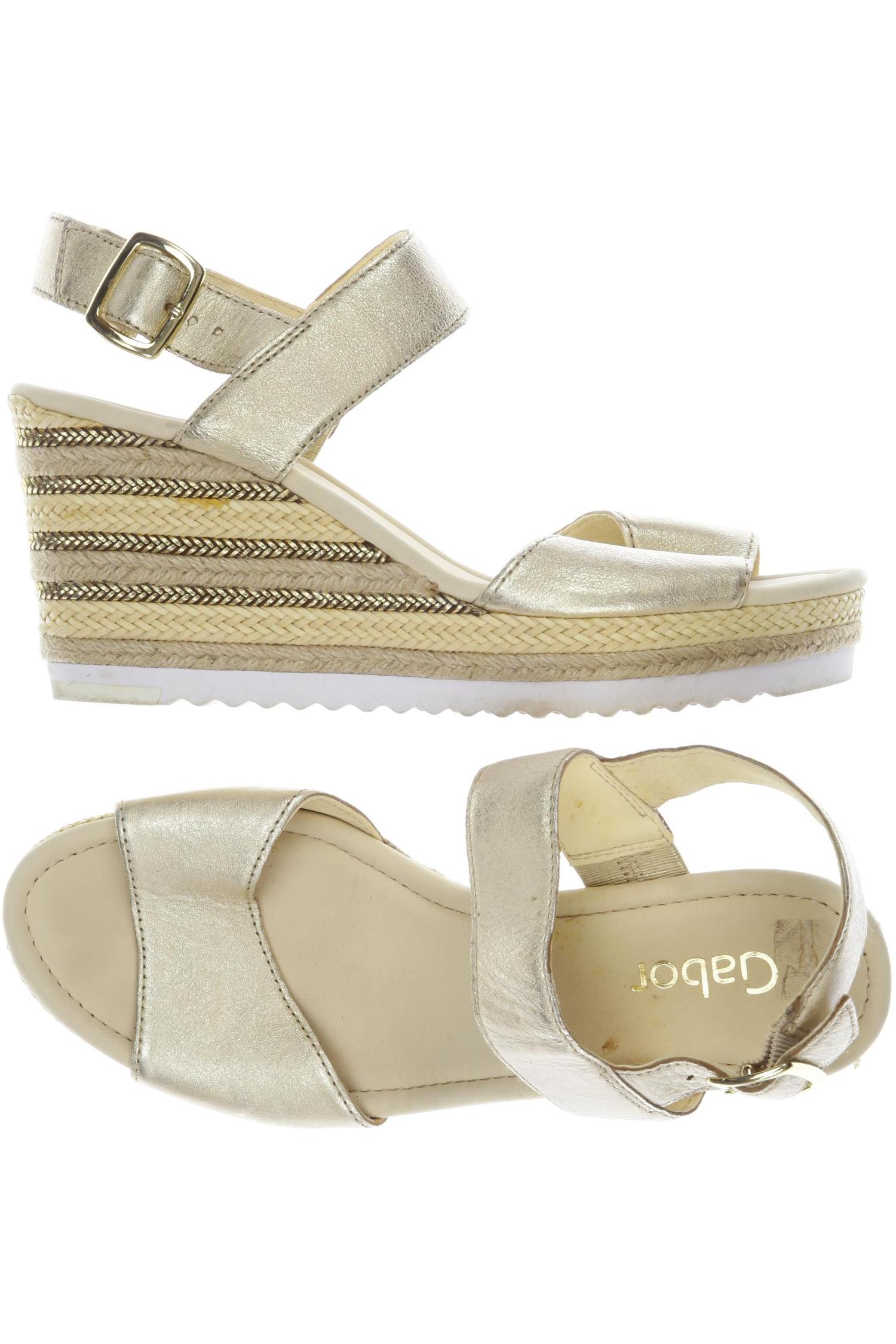 

Gabor Damen Sandale, beige, Gr. 6