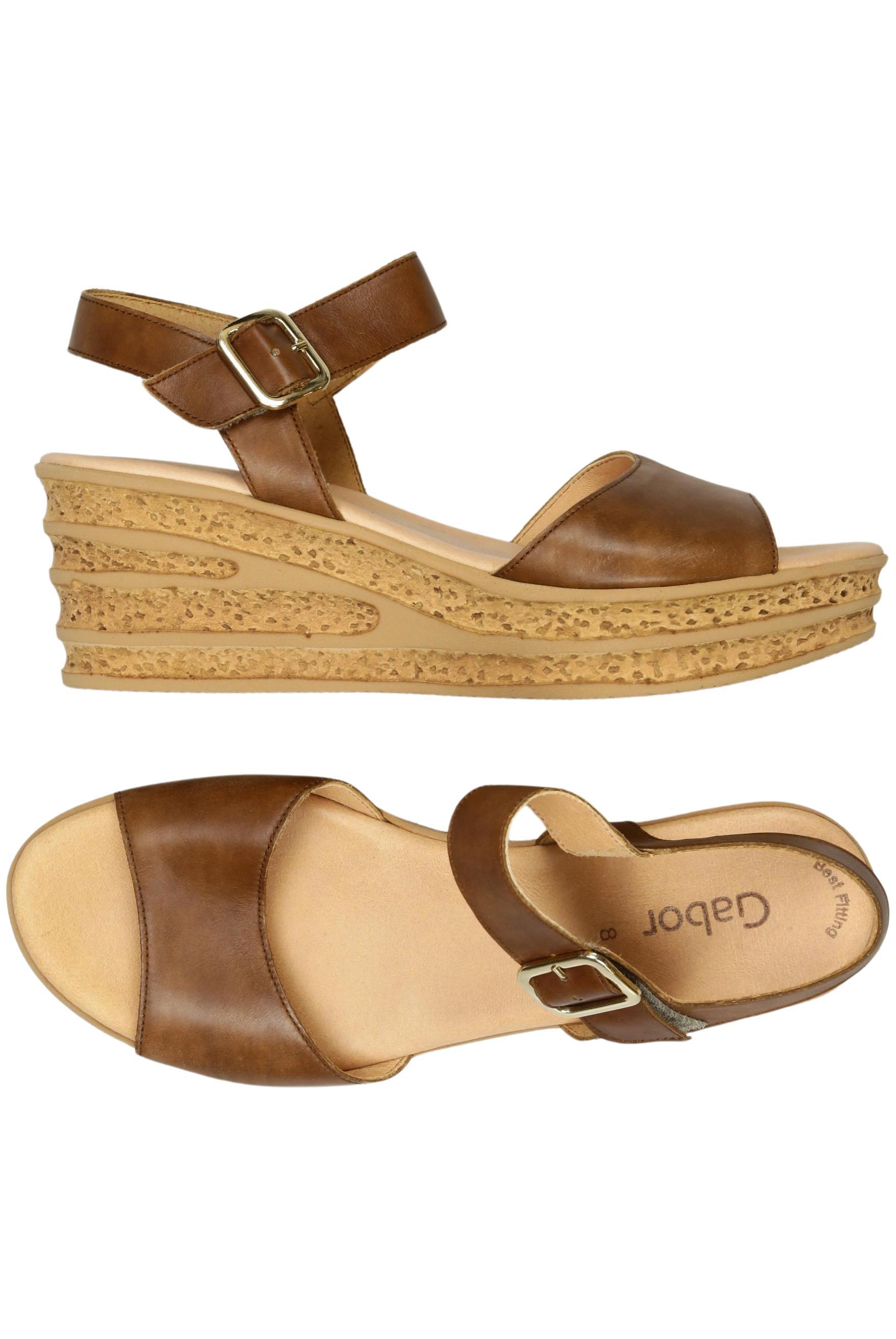 

Gabor Damen Sandale, braun, Gr. 8