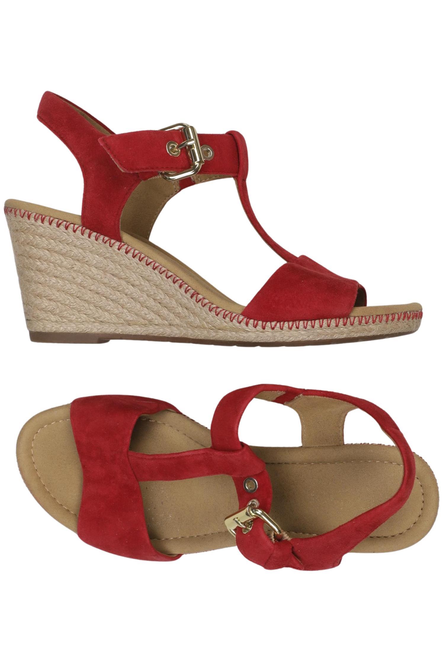 

Gabor Damen Sandale, rot, Gr. 7