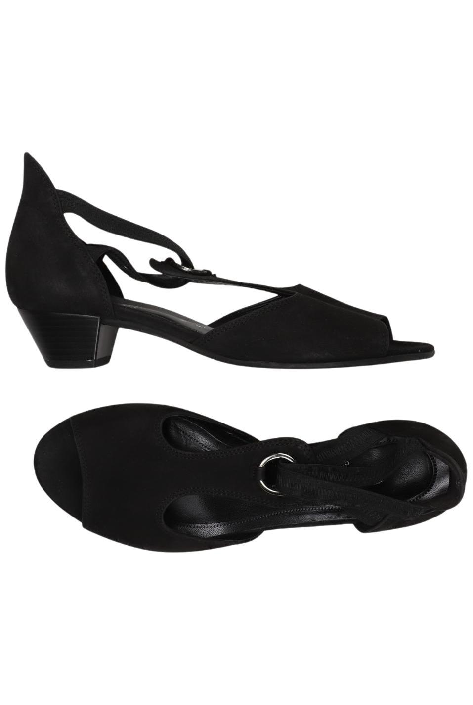 

Gabor Damen Sandale, schwarz, Gr. 5