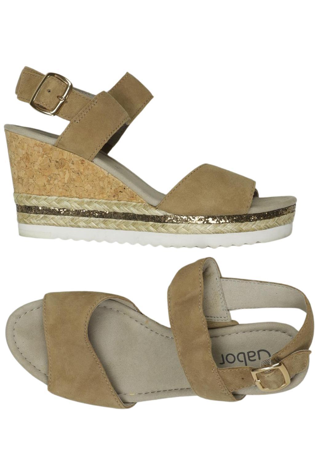

Gabor Damen Sandale, beige, Gr. 4.5