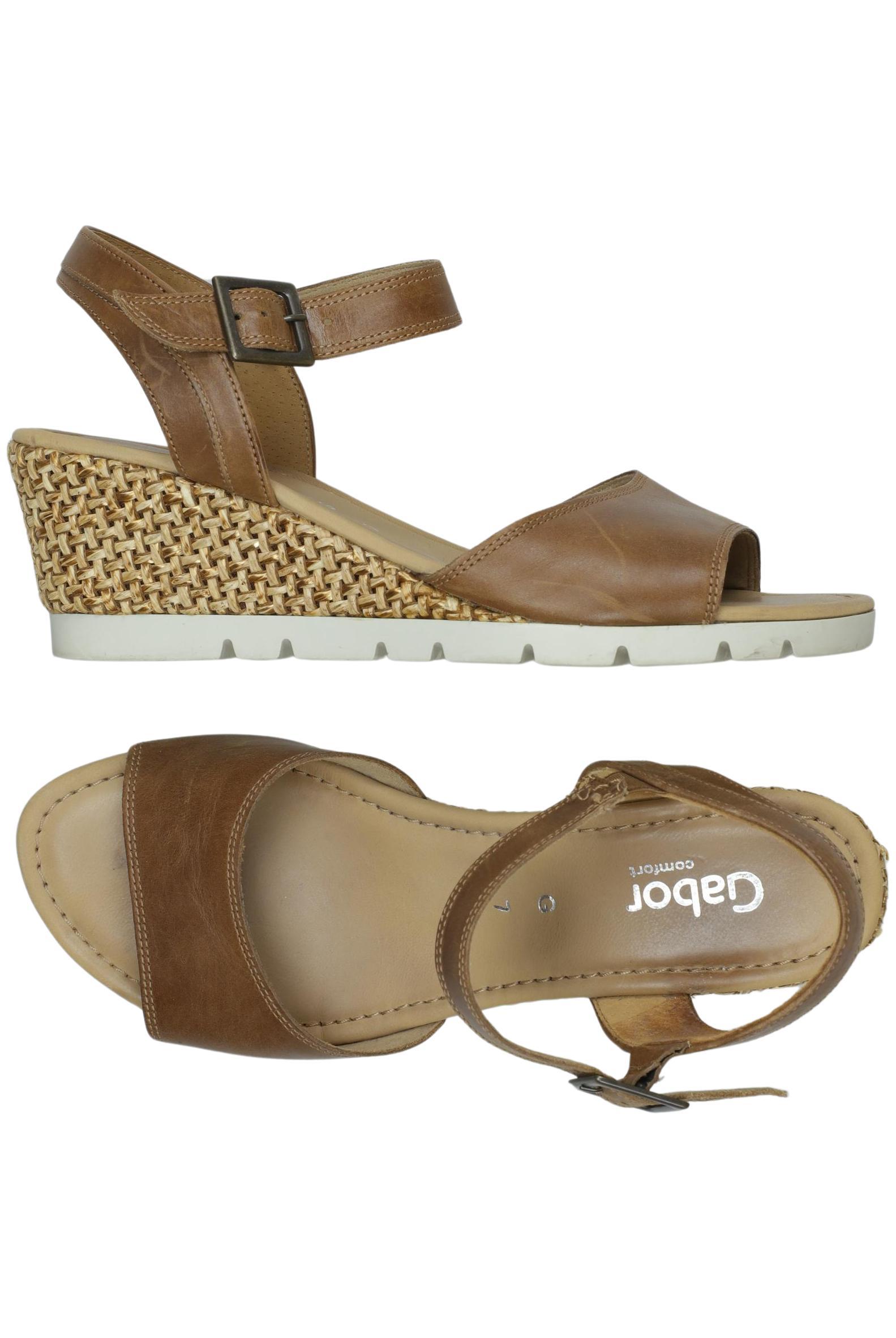 

Gabor Damen Sandale, braun, Gr. 7