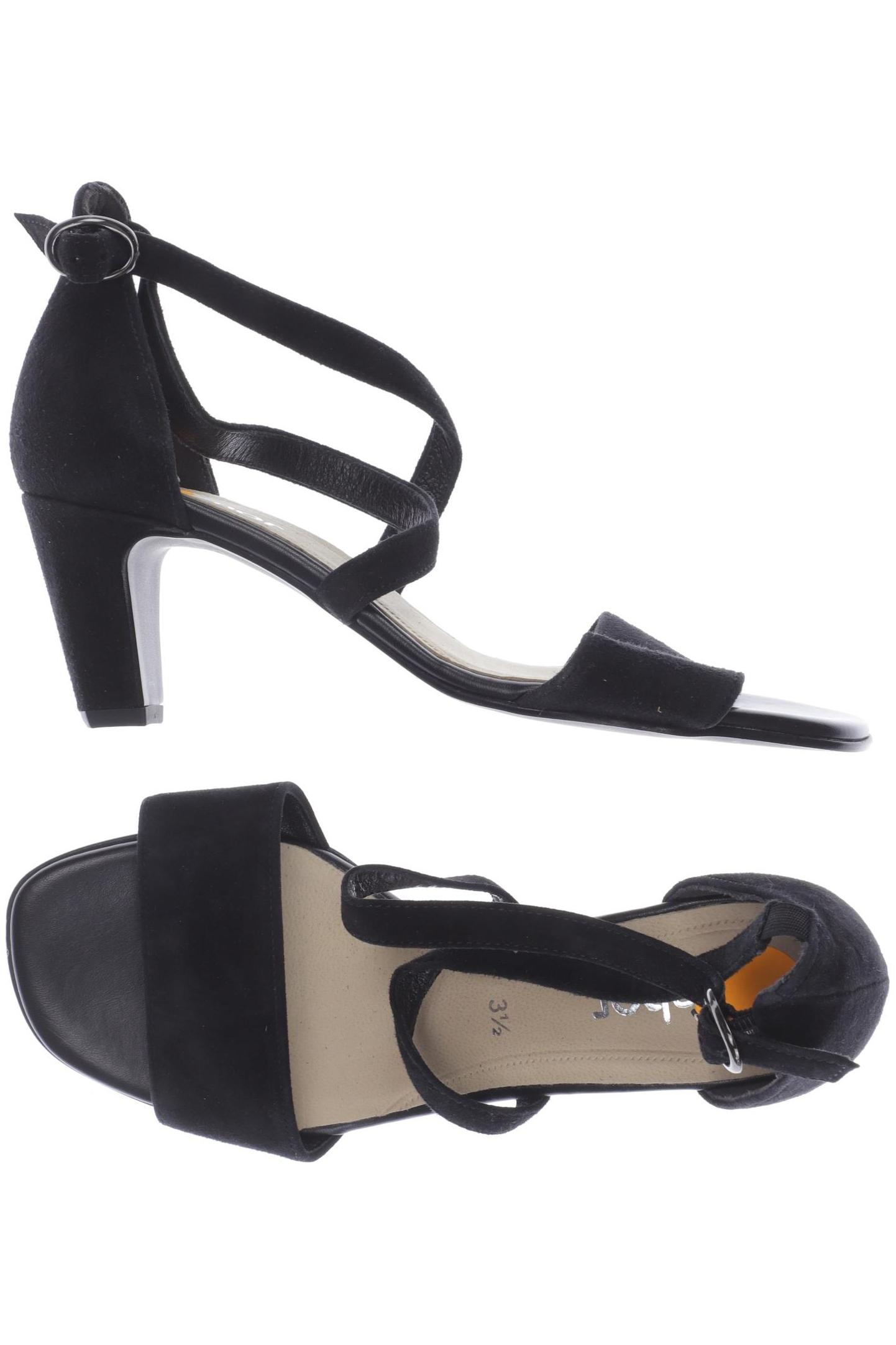 

Gabor Damen Sandale, schwarz, Gr. 3.5