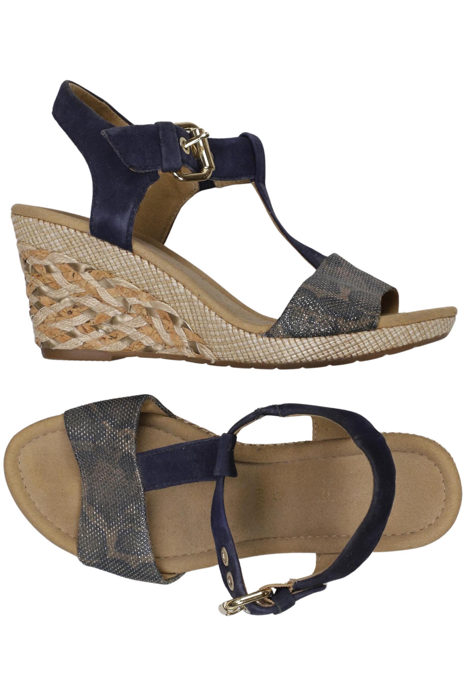 

Gabor Damen Sandale, marineblau, Gr. 6.5