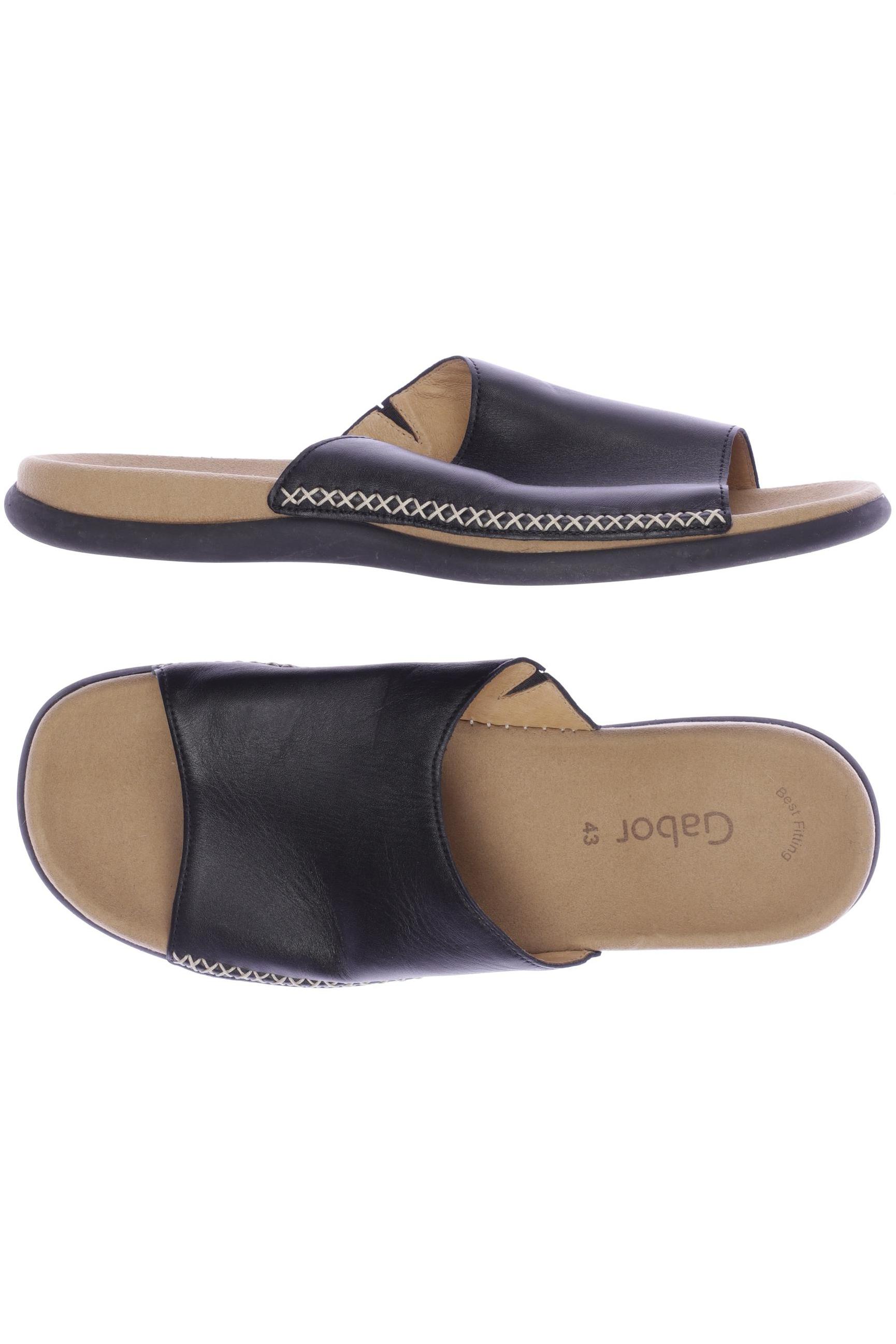 

Gabor Damen Sandale, schwarz, Gr. 43